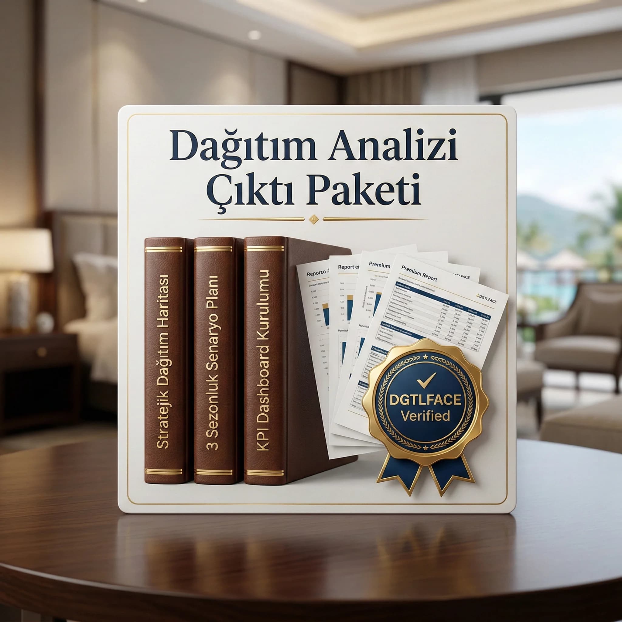 Kanal karması KPI kartı, net ADR ve direct pay takibi, otel bağlam