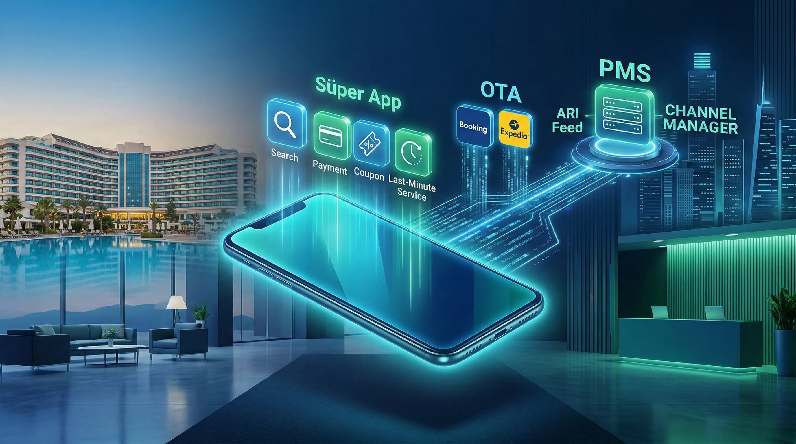 Süper App’ler ve Mobil Rezervasyonların OTA Entegrasyonuna Etkisi