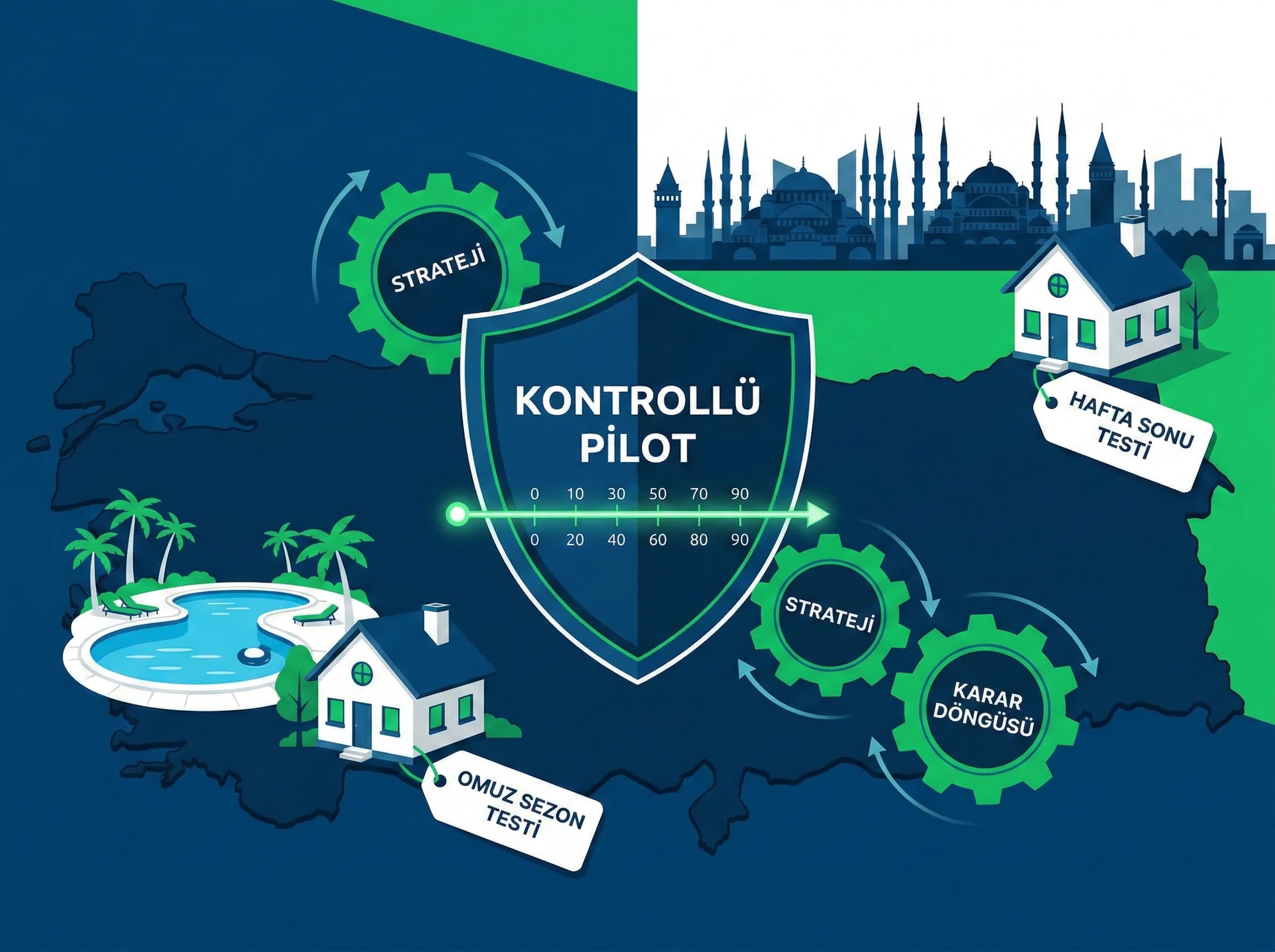 Kontrollü pilot ve entegrasyon değerlendirmesi görseli, kanal genişleme planı