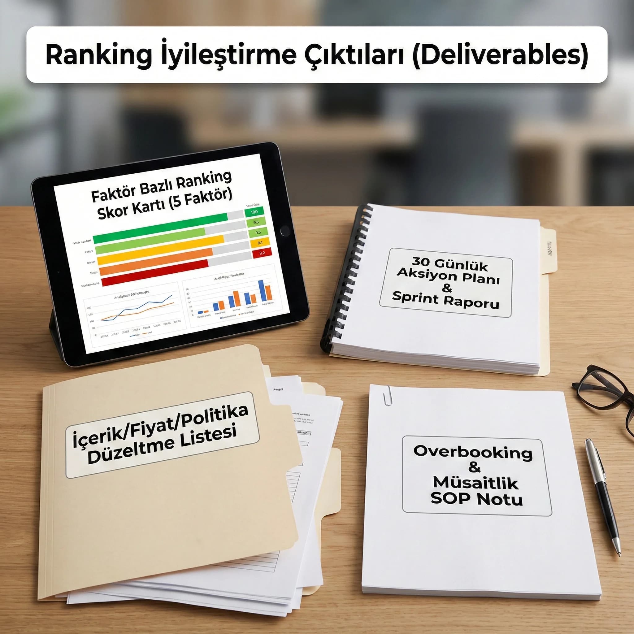 30 günde görünürlük artırma checklist kartı, uygulanabilir adımlar