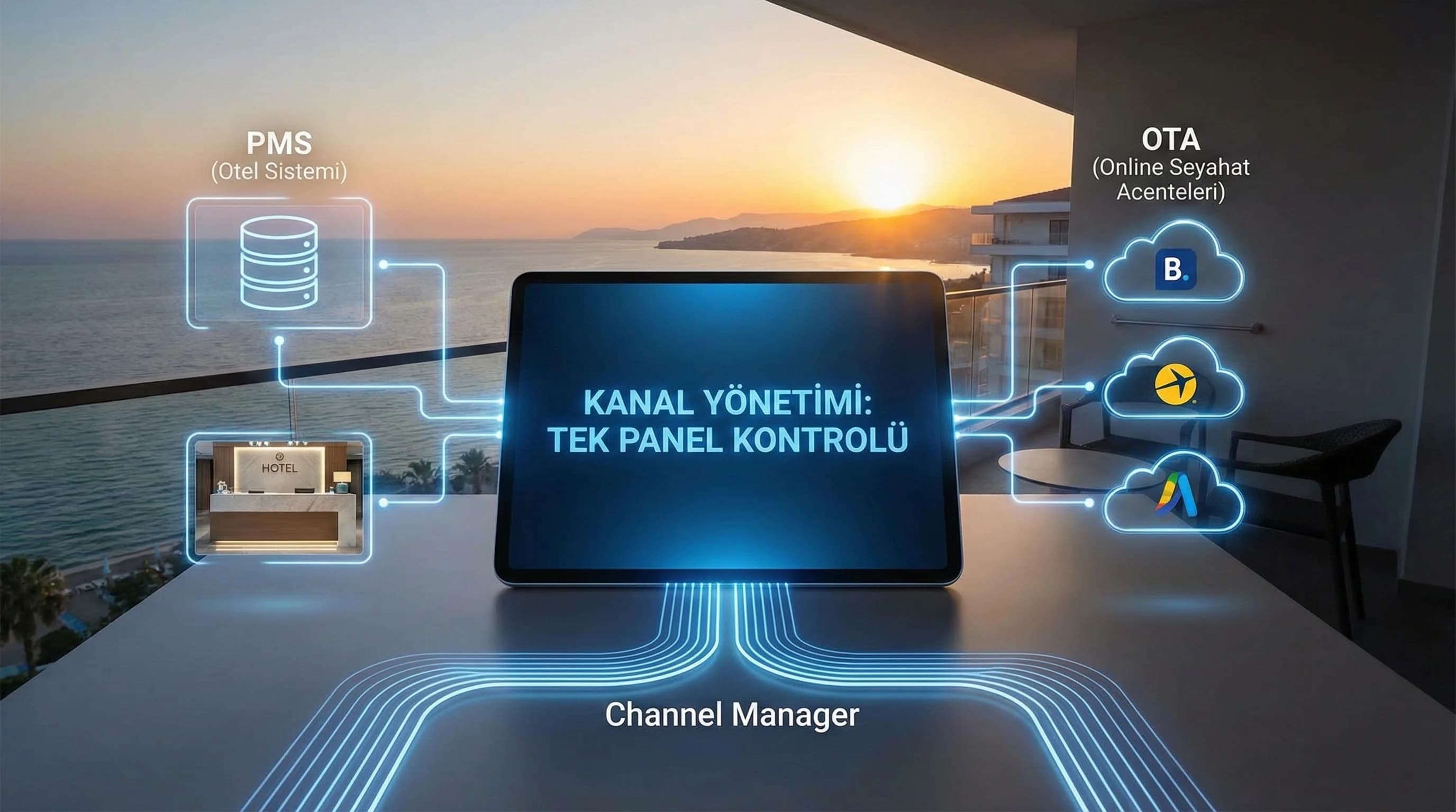 Kanal Yönetimi Nedir? PMS–OTA Satışlarını Tek Panelden Yönetmenin Temel Mantığı