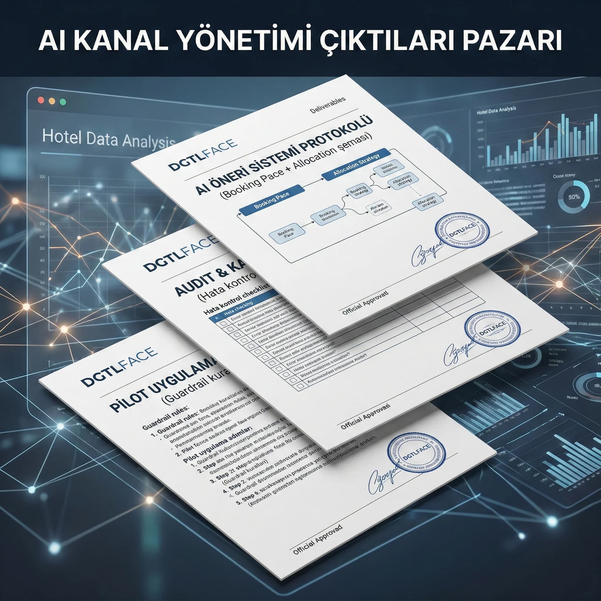 AI pilot planı audit ve rollout çıktıları otel bağlamı