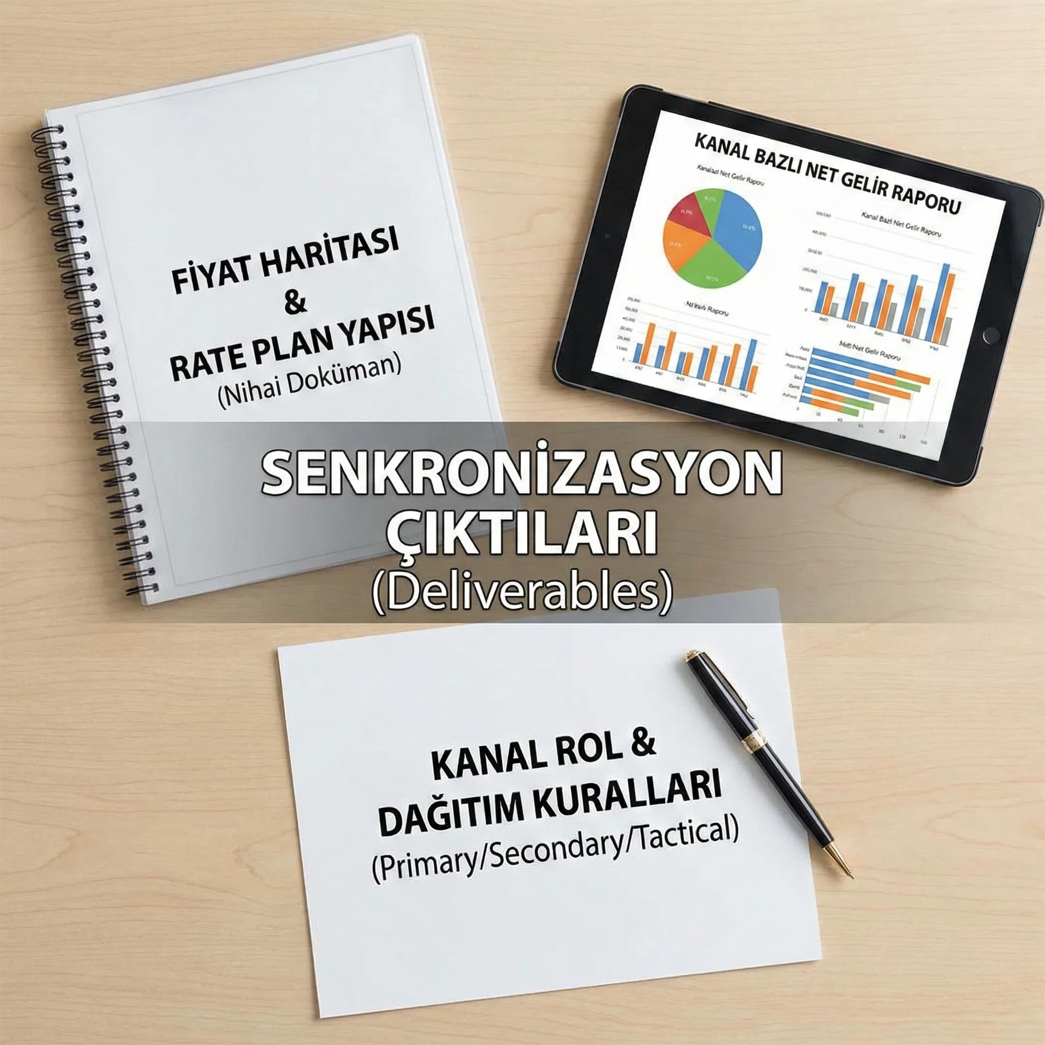 Fiyat haritası ve kanal rol dokümanı gibi deliverable’ları gösteren proof kartı