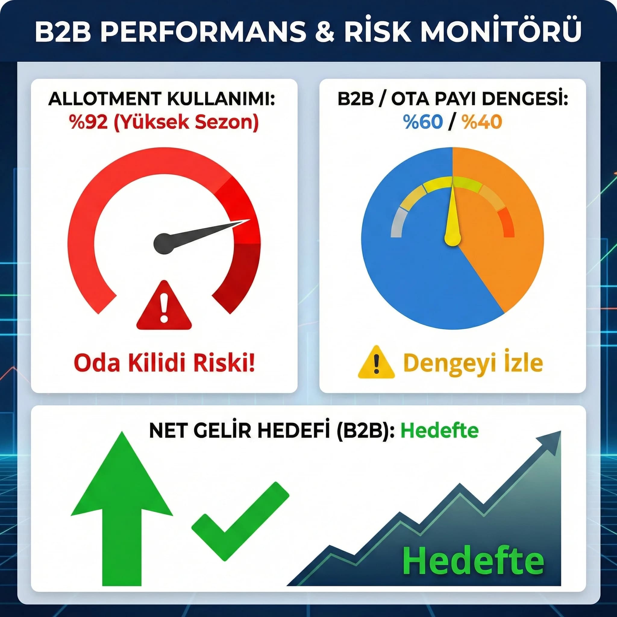 B2B kanalı açmadan önce sorulacak 7 soruyu özetleyen checklist kartı