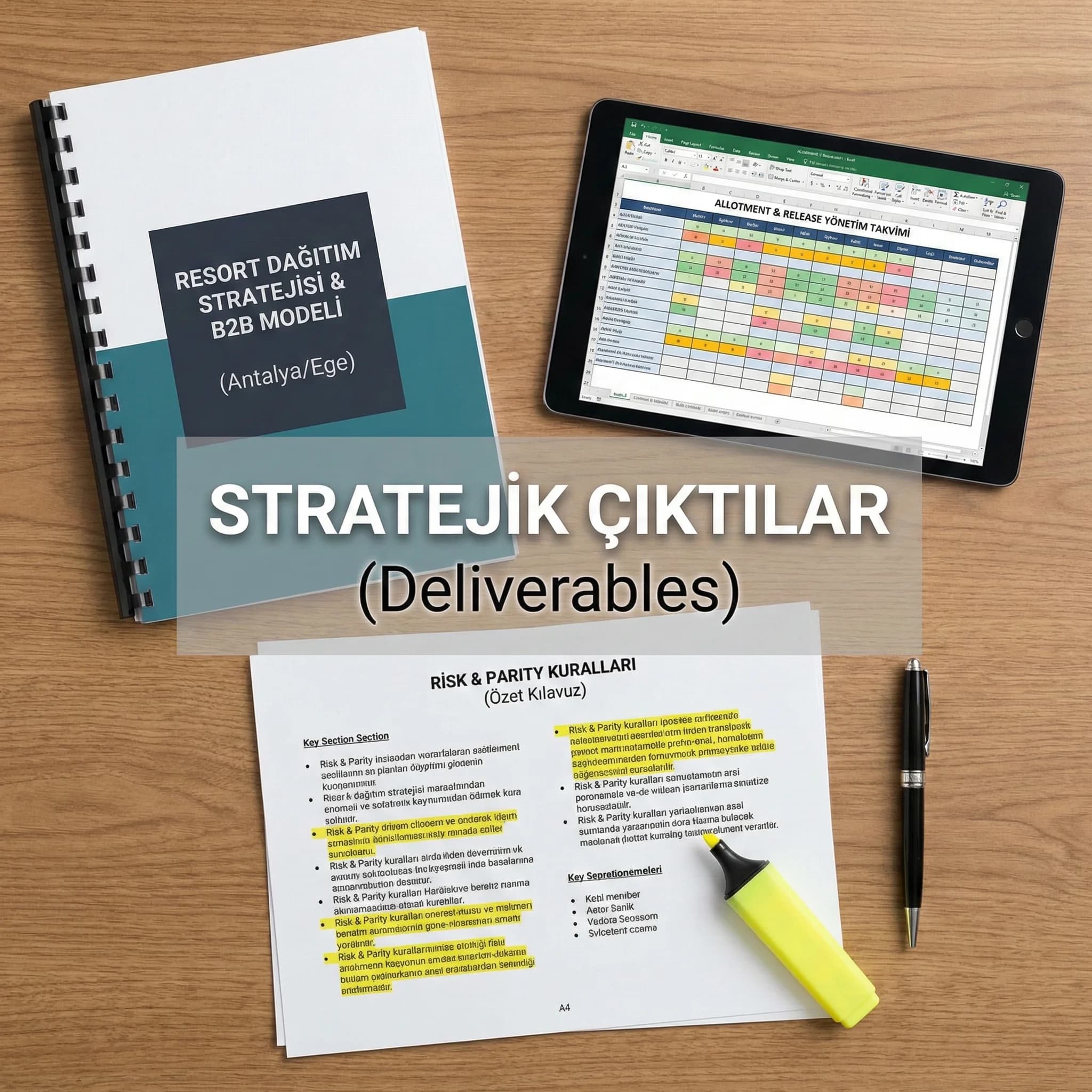 Dağıtım karması ve allotment planı deliverable’larını gösteren proof kartı
