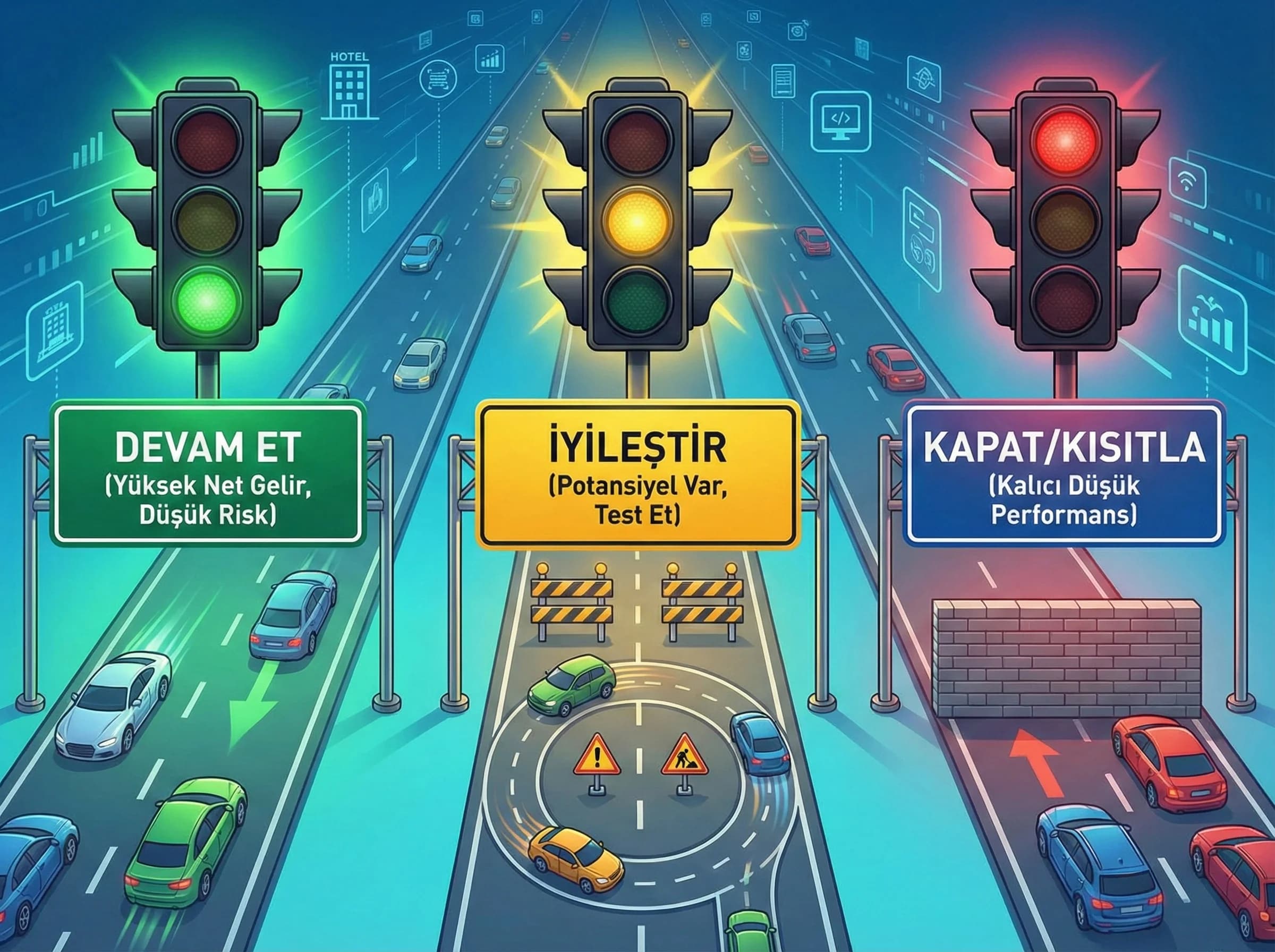 Kapat kısıtla önceliklendir kararlarını ayıran bölüm görseli