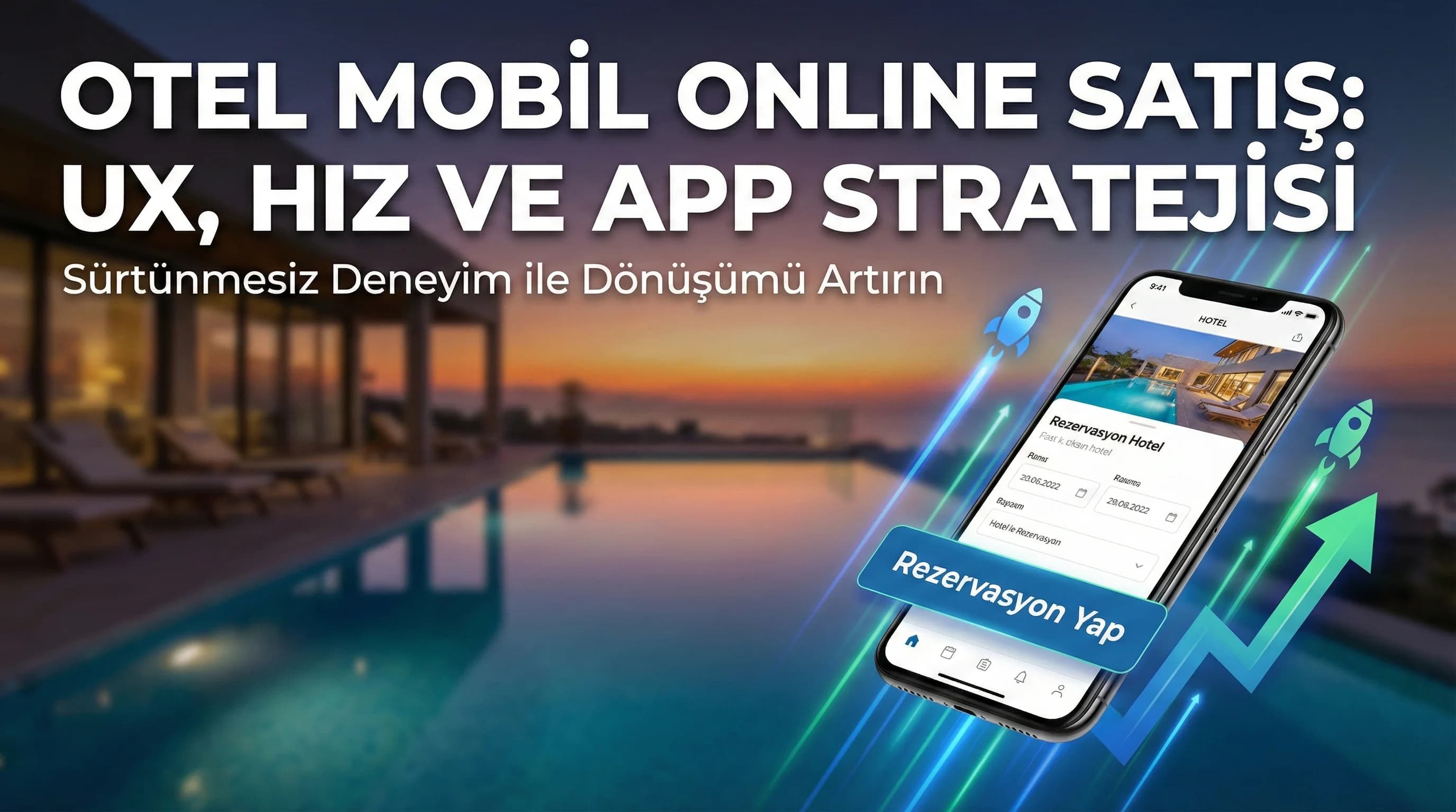 Mobil Online Satış: Oteller İçin Mobil Web, Uygulama ve Hız Stratejisi
