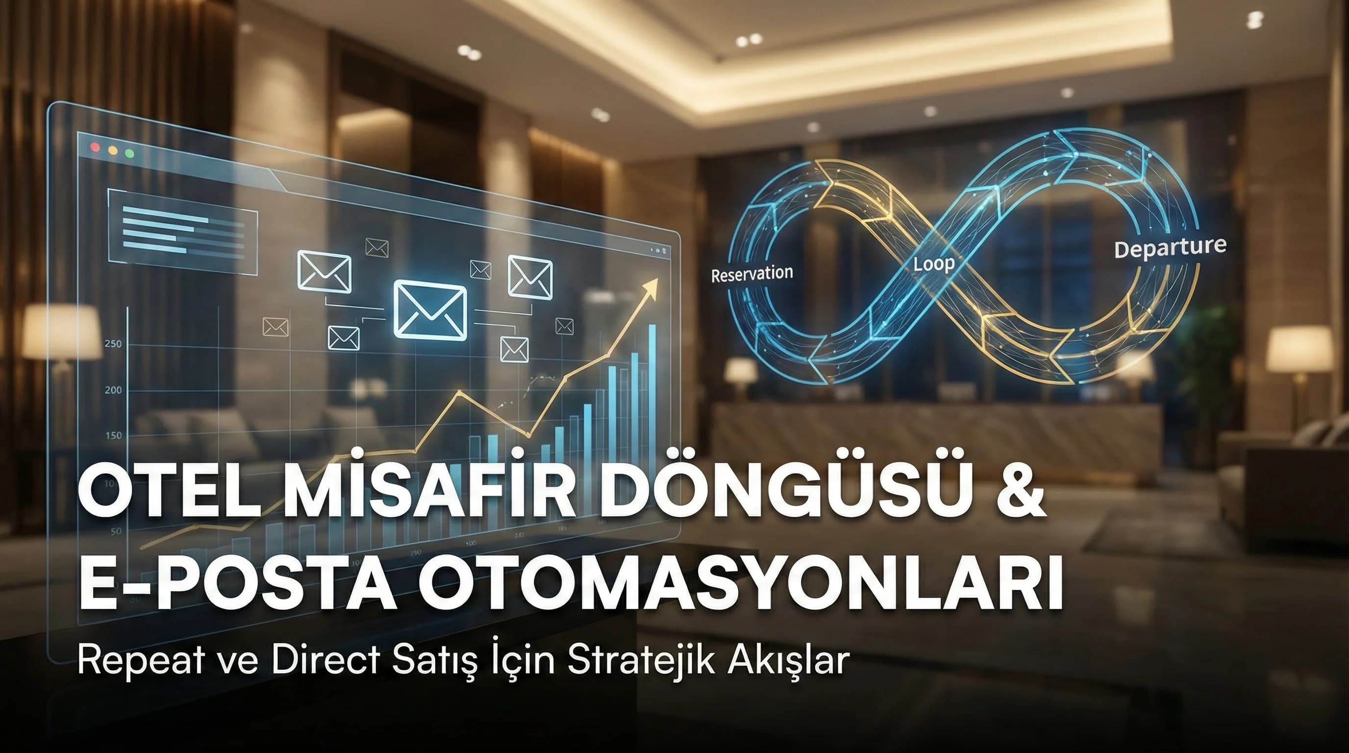 E-Posta ve Otomatik Akışlarla Misafir Döngüsü ve Online Satış