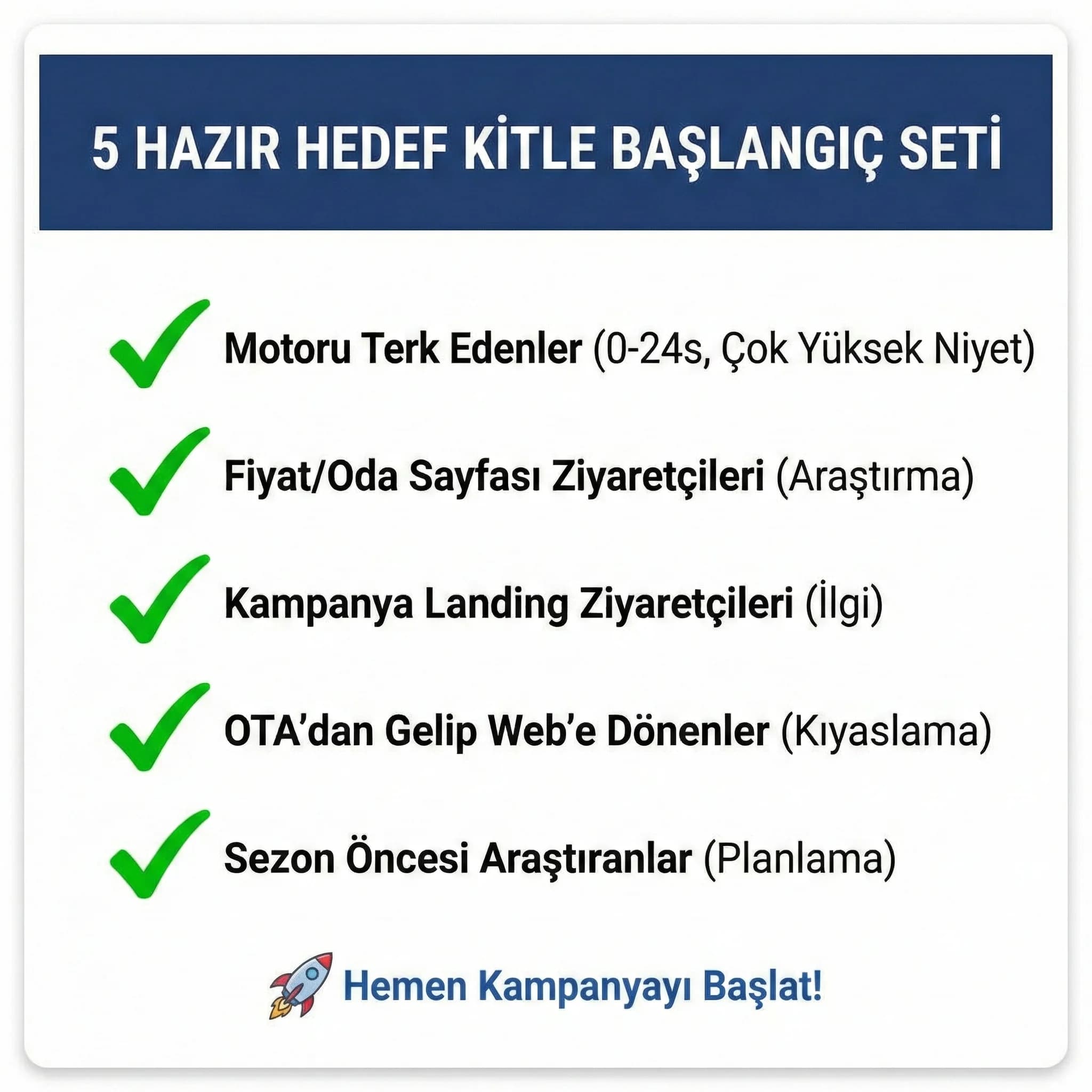 Dönüşüm ve CPA değişimi, remarketing öncesi sonrası KPI kıyası