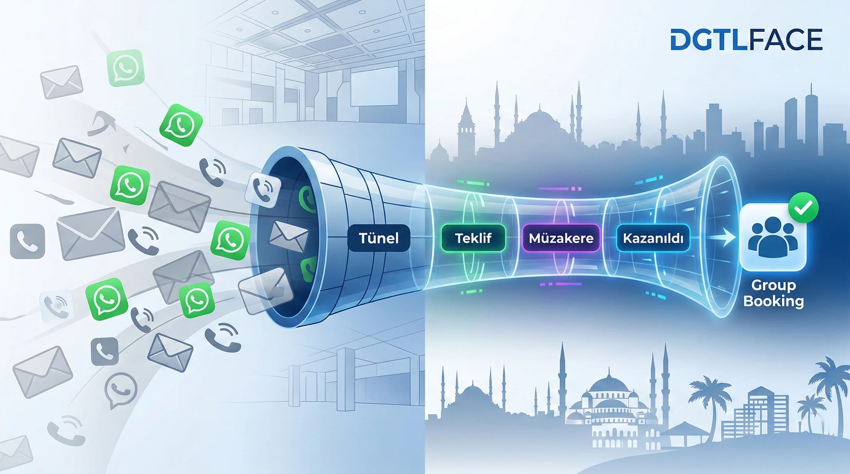 Kurumsal, Grup ve MICE Taleplerini Online Satış Ekosistemine Bağlamak