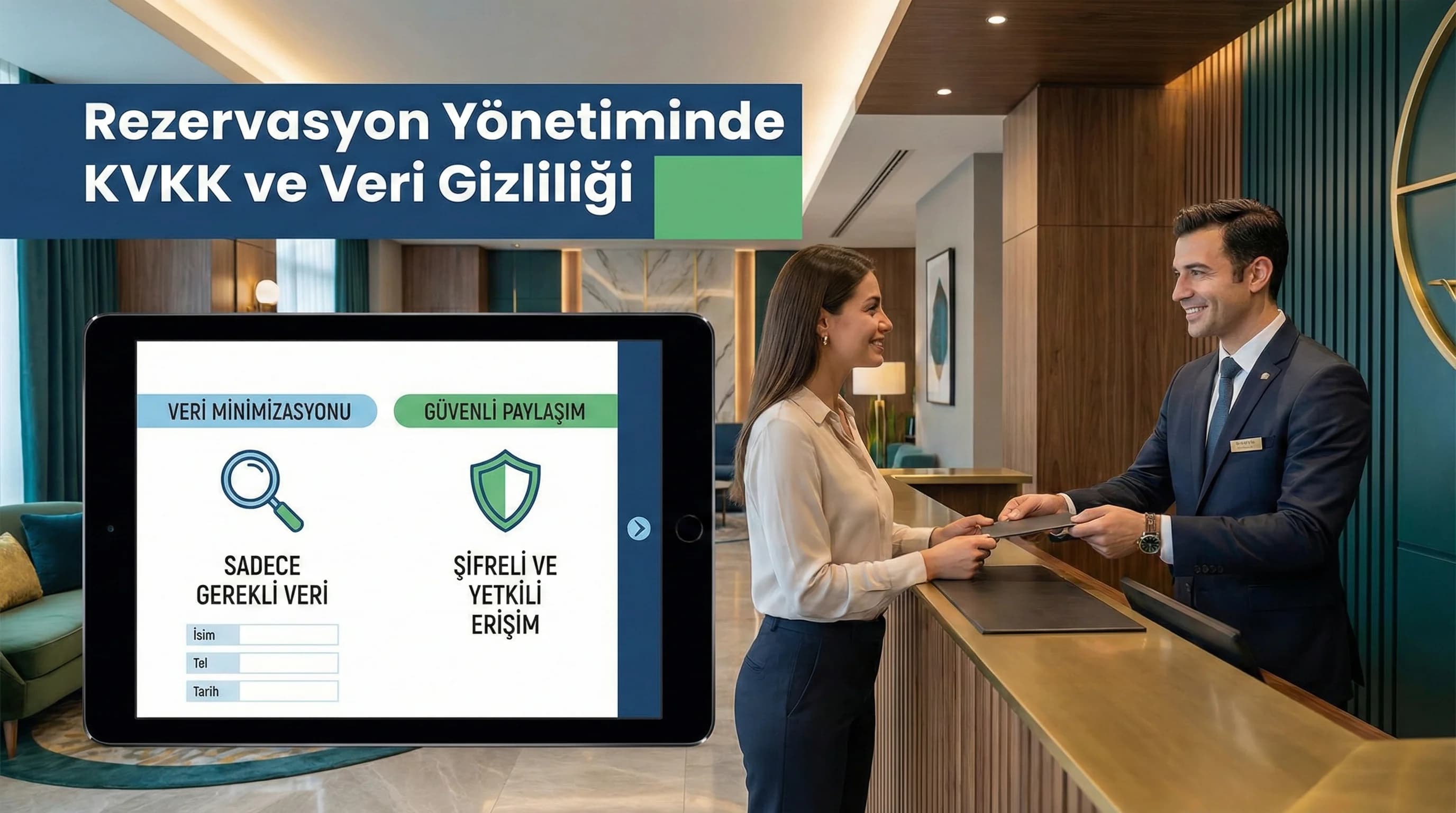 Rezervasyon Yönetiminde KVKK ve Veri Gizliliği: Misafir Bilgilerini Doğru Korumak