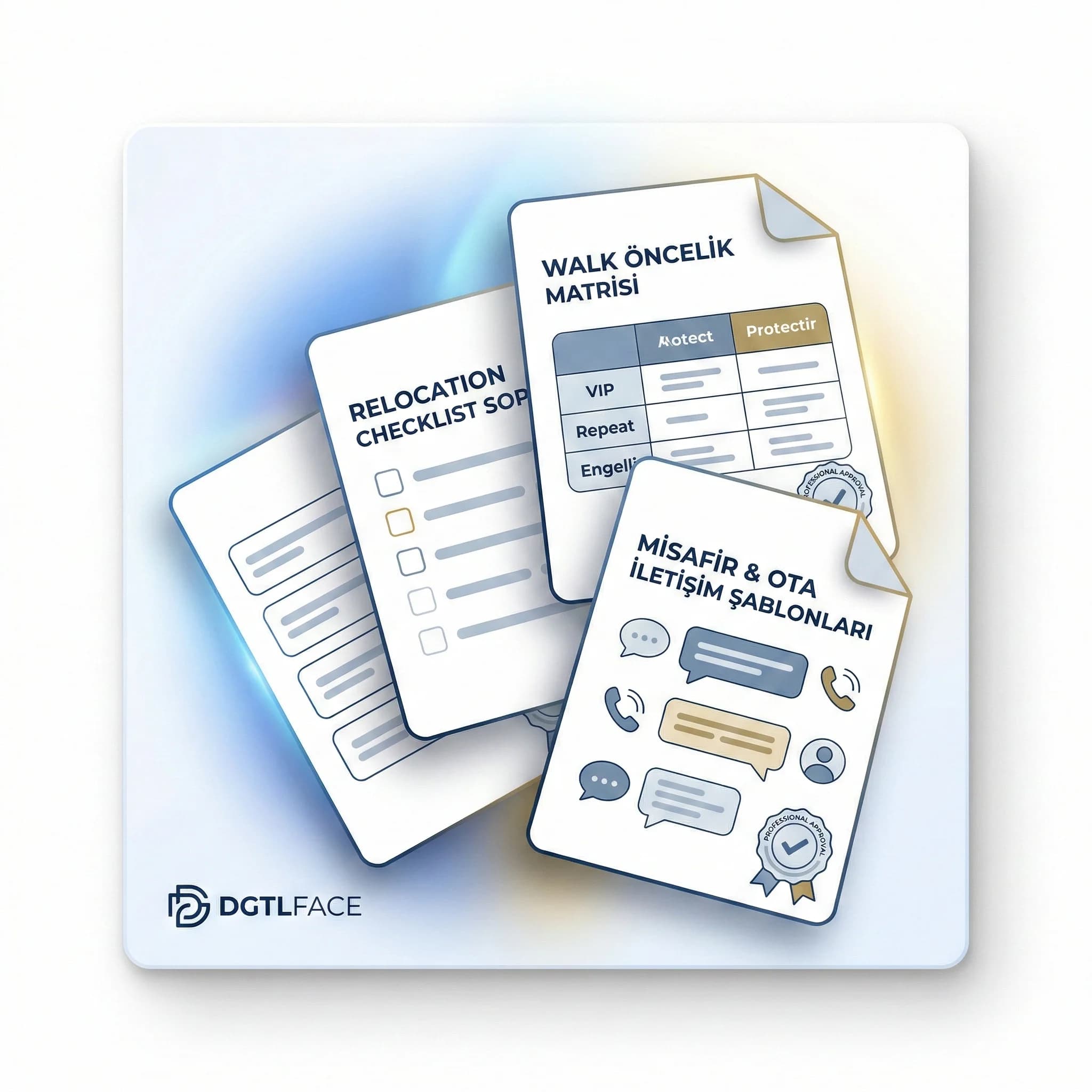 Walk politikası matrisi ve relocation checklist deliverable kartı