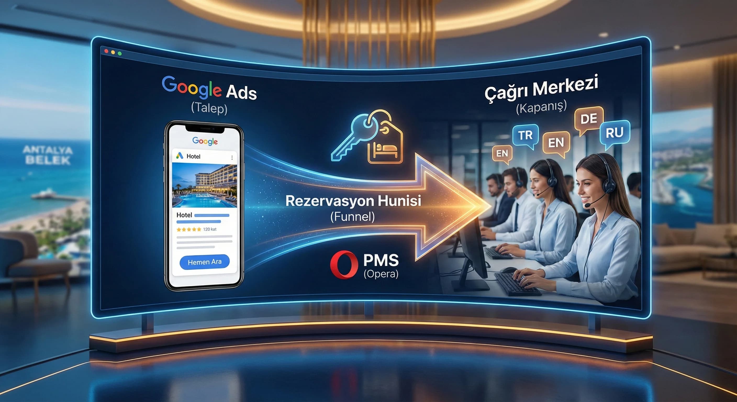 Otel Rezervasyonları İçin Google Ads & Çağrı Merkezi Sinerjisi Nasıl Kurulur?