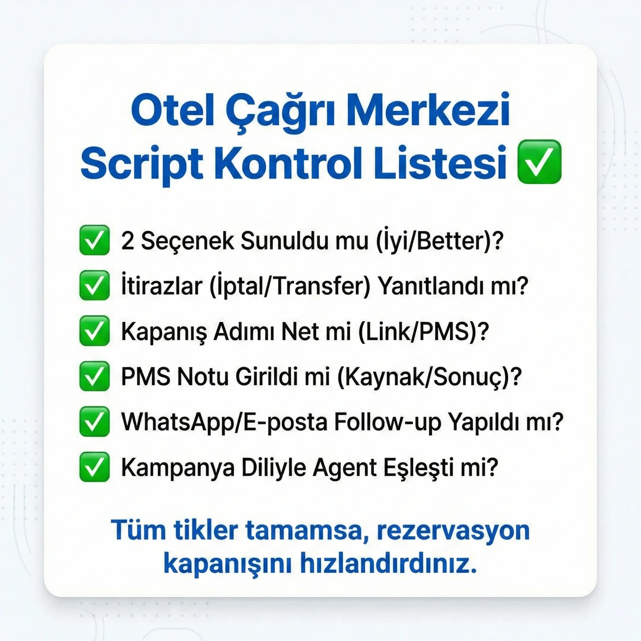 Google Ads’ten çağrı merkezine ve PMS’e rezervasyon akışı diyagramı, otel funnel