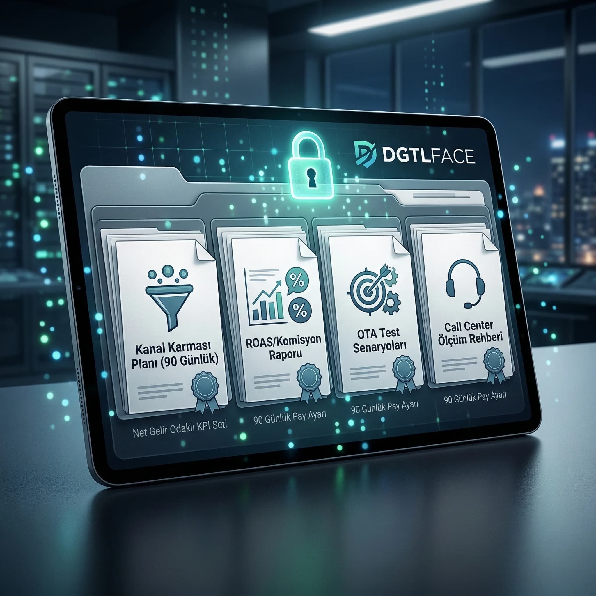 Kanal stratejisi deliverables: plan, rapor, test senaryosu, otel kanıt kartı