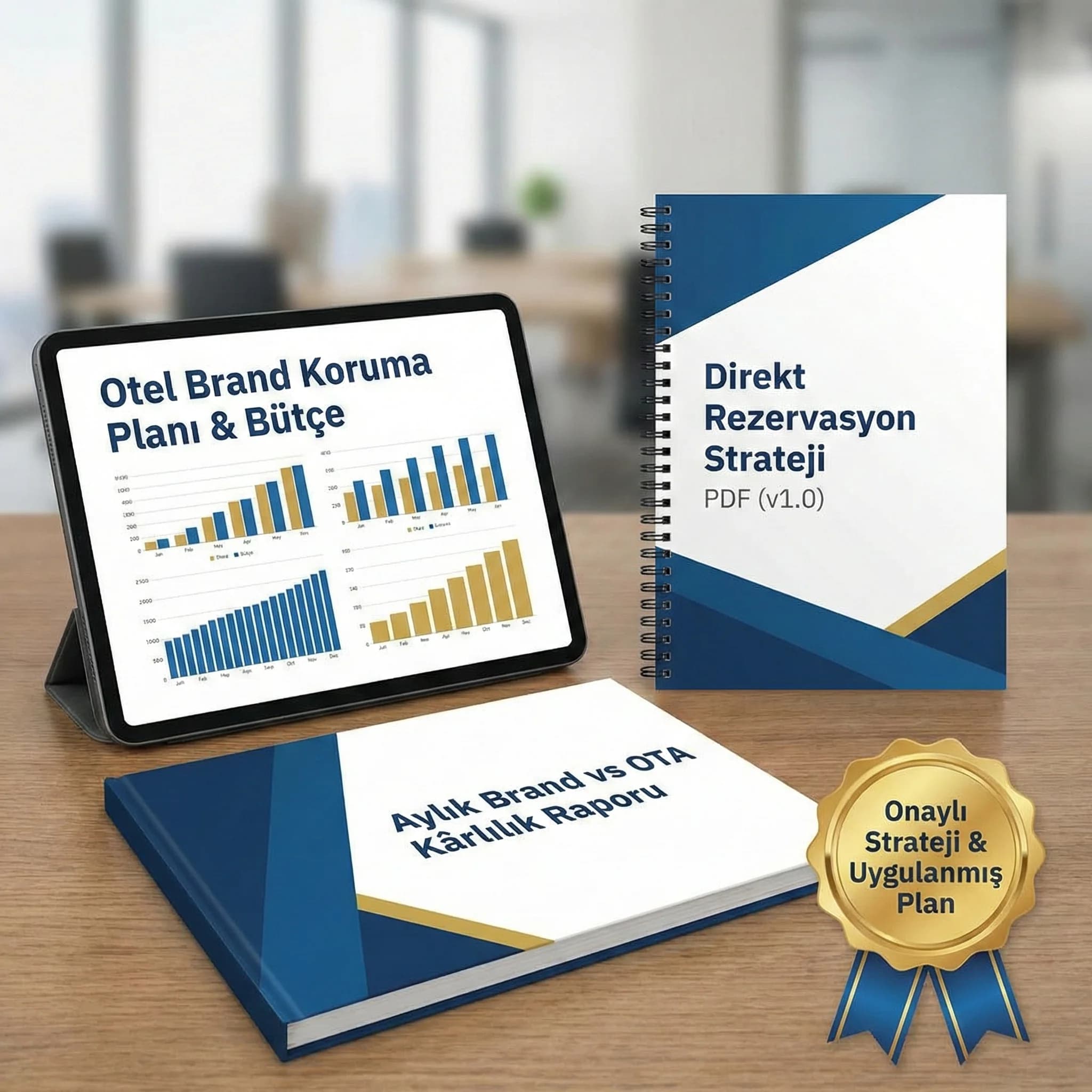 Brand kampanya deliverables: koruma planı landing uzantılar rapor ve aksiyon listesi