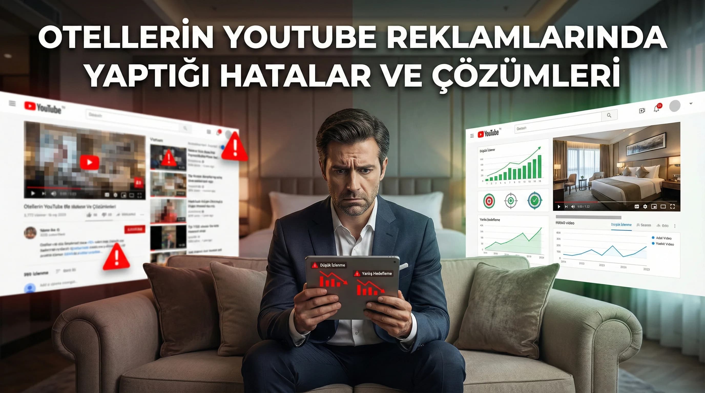 Otellerin YouTube Reklamlarında En Sık Yaptığı Hatalar ve Çözümleri