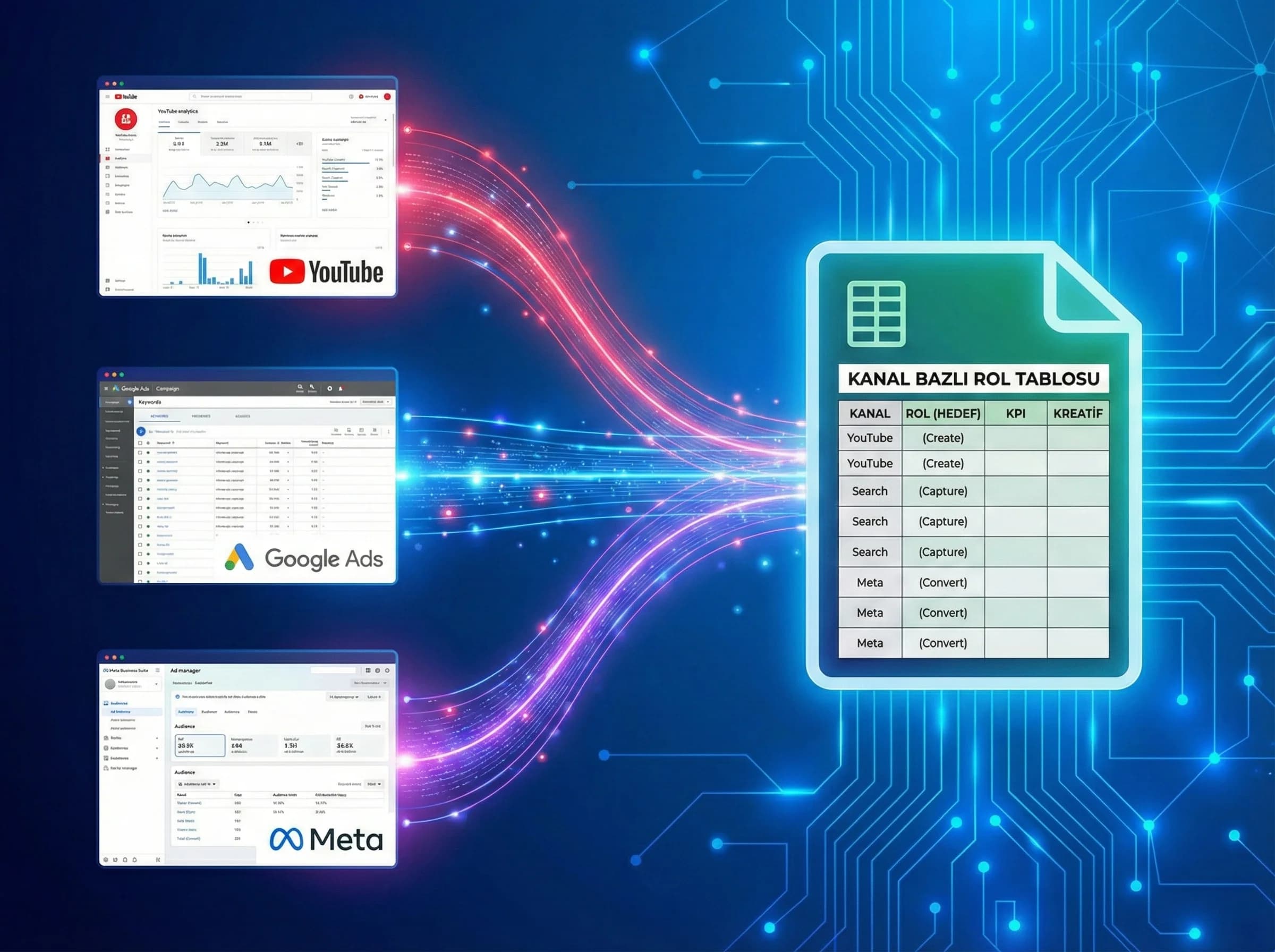 Kanal bazlı rol tablosuna geçiş görseli