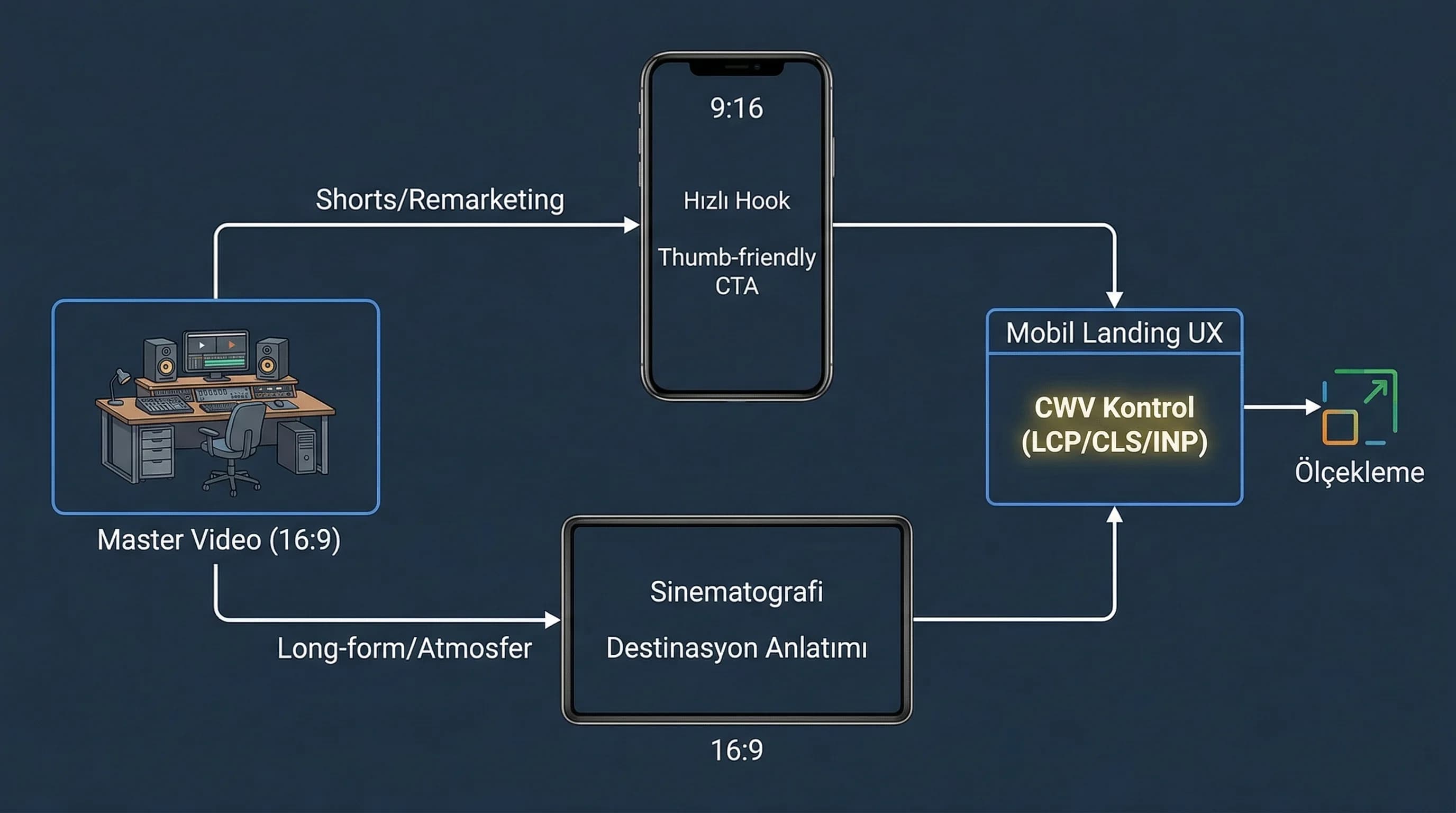 Mobil landing ve CWV bölümüne geçiş ayırıcı görsel