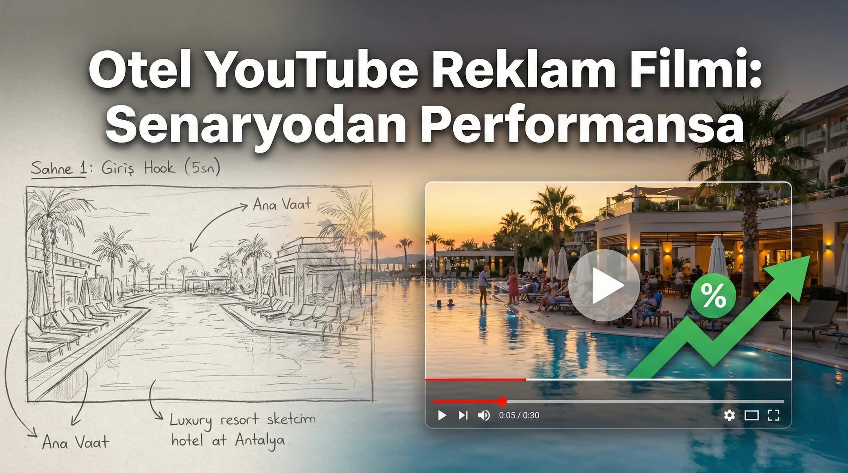 Otel YouTube Reklam Filmi İçin Senaryo ve Storyboard Nasıl Hazırlanır?