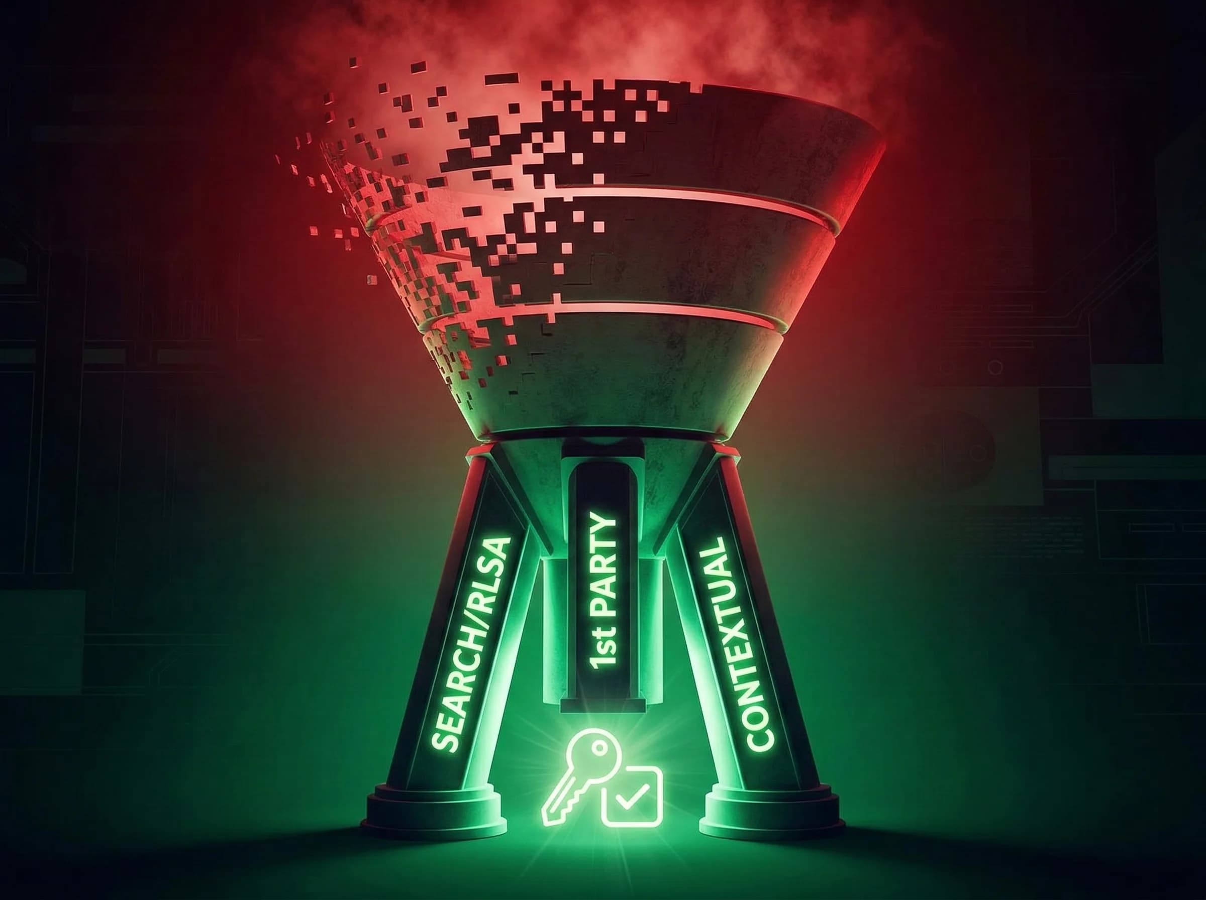 Tarayıcı kısıtları ve sinyal kaybının otel remarketing’e etkisini ayıran görsel