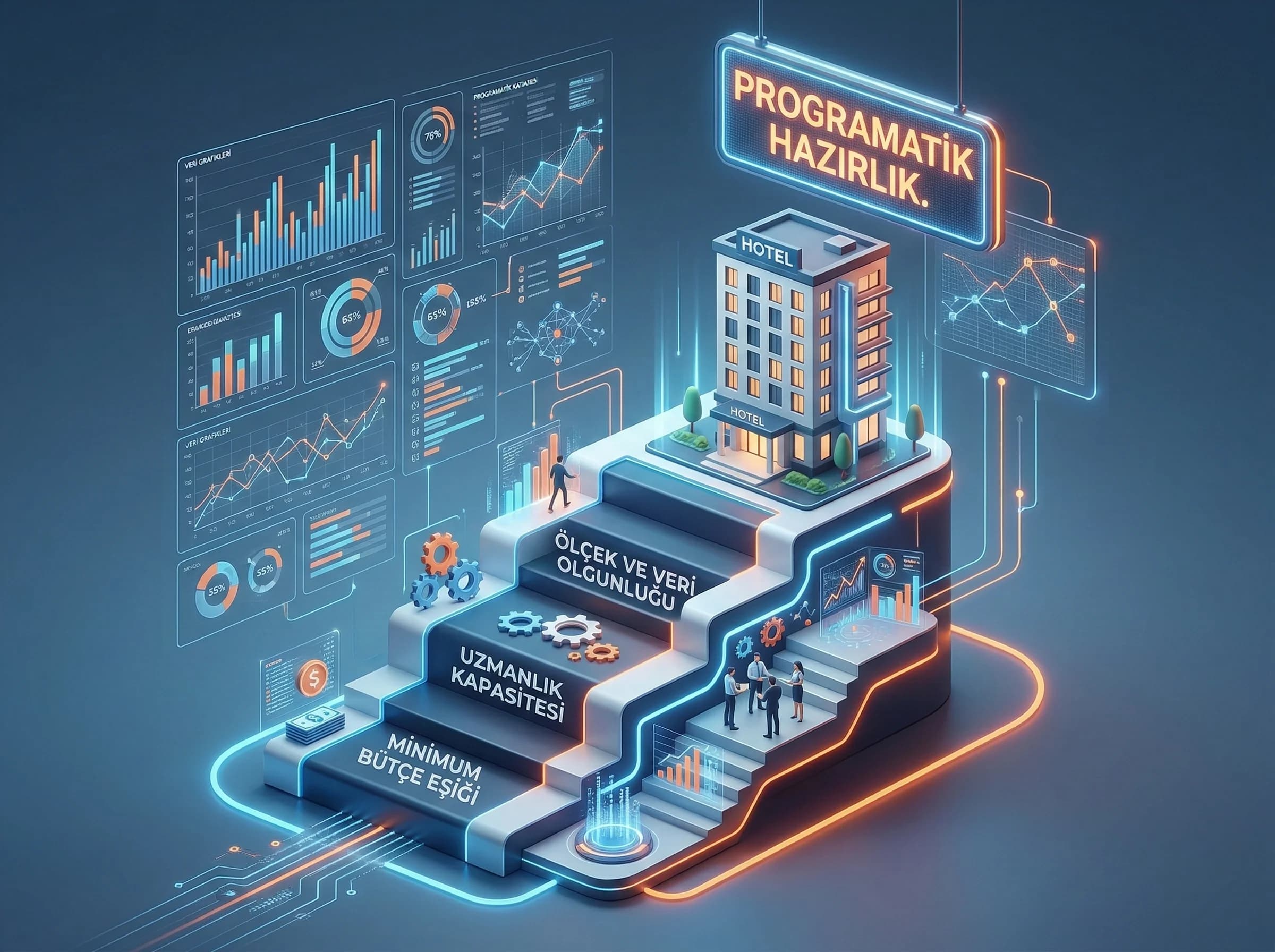 Bütçe ölçek ve uzmanlık eşiğini anlatan programatik karar bölüm görseli