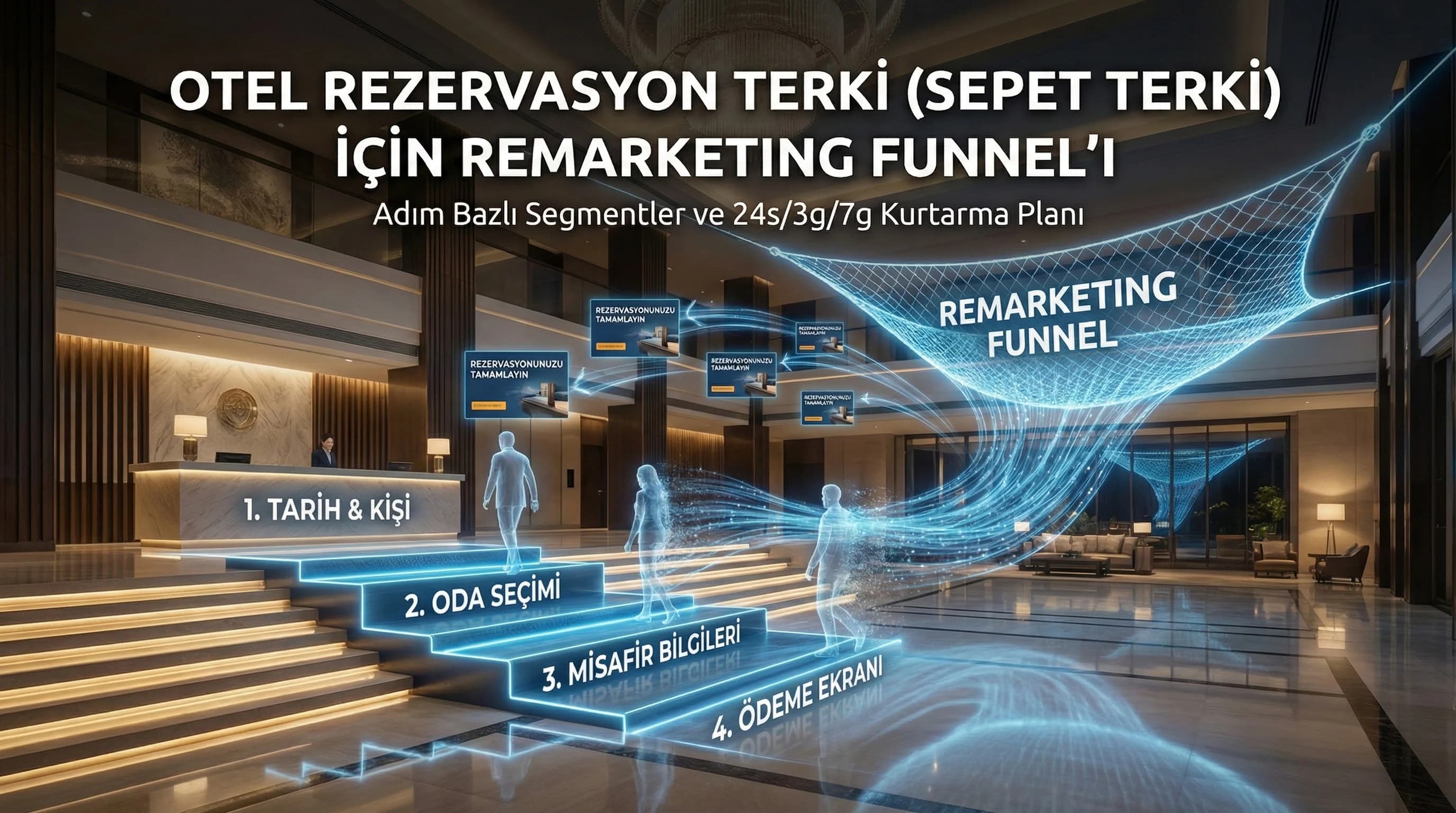 Otel Rezervasyon Terki (Sepet Terki) İçin Remarketing Funnel’ı Nasıl Kurulur?