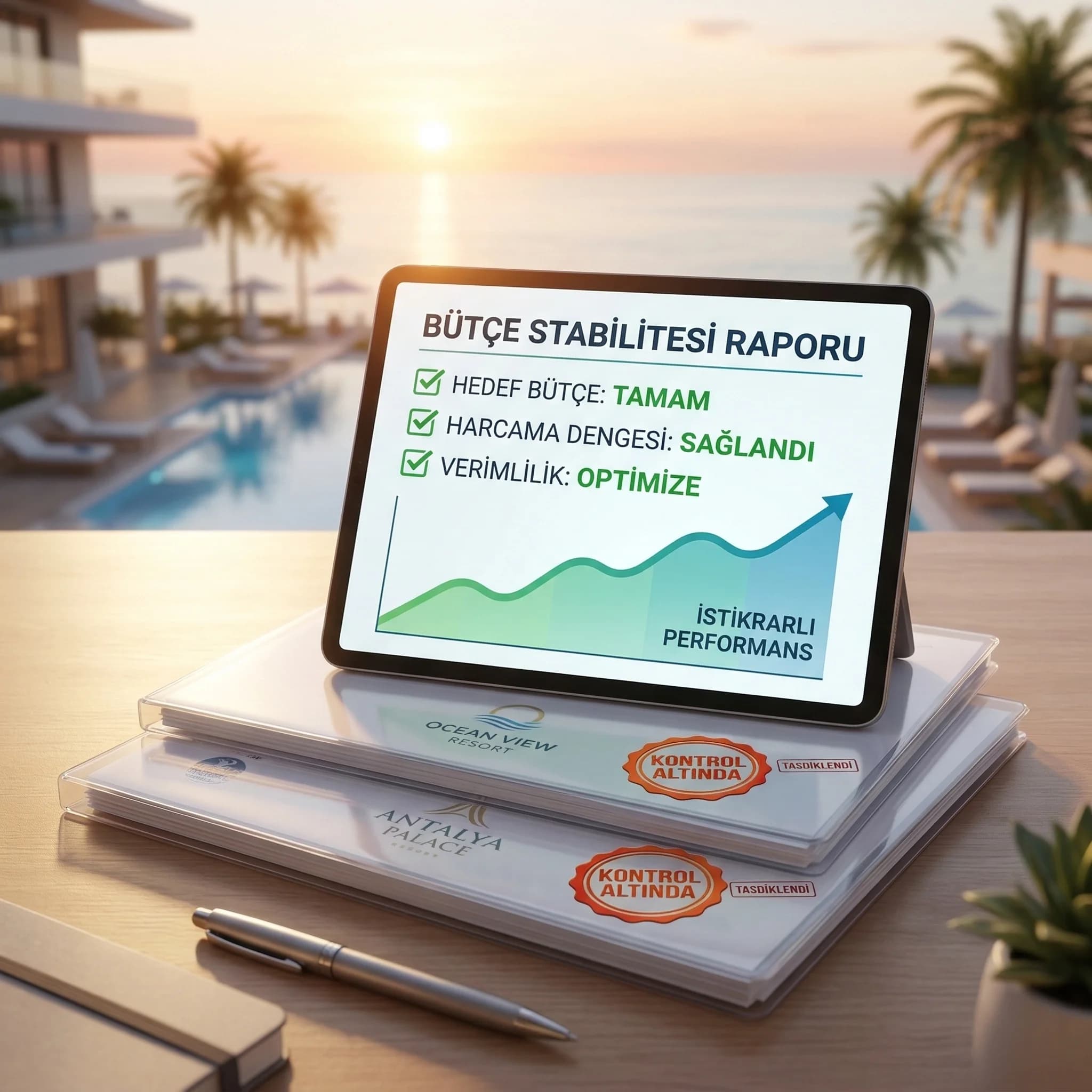 Pacing kontrol çıktıları, otel reklam bütçesinde riskleri azaltır ve verimi artırır