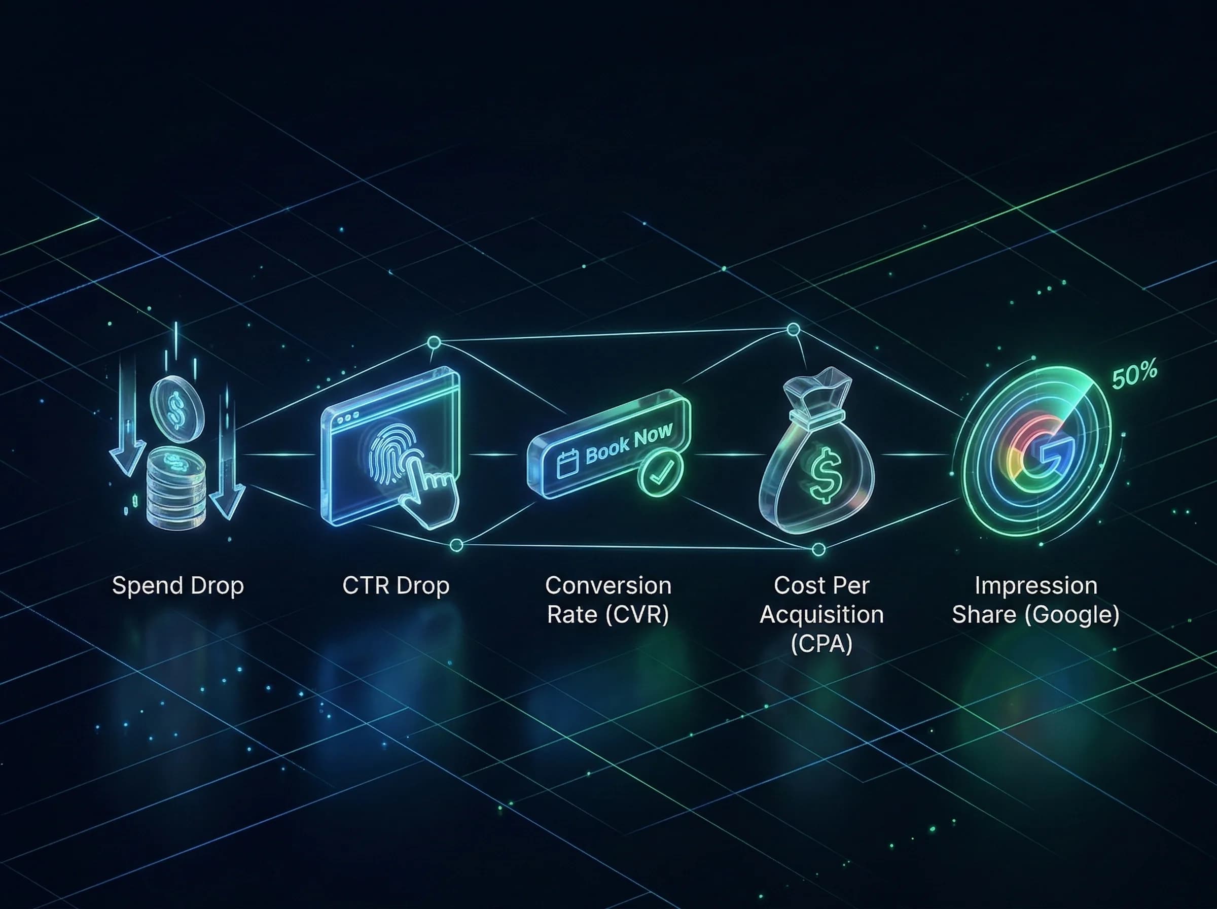 Erken uyarı KPI seti, otel reklamlarında teknik ve performans sorununu yakalar