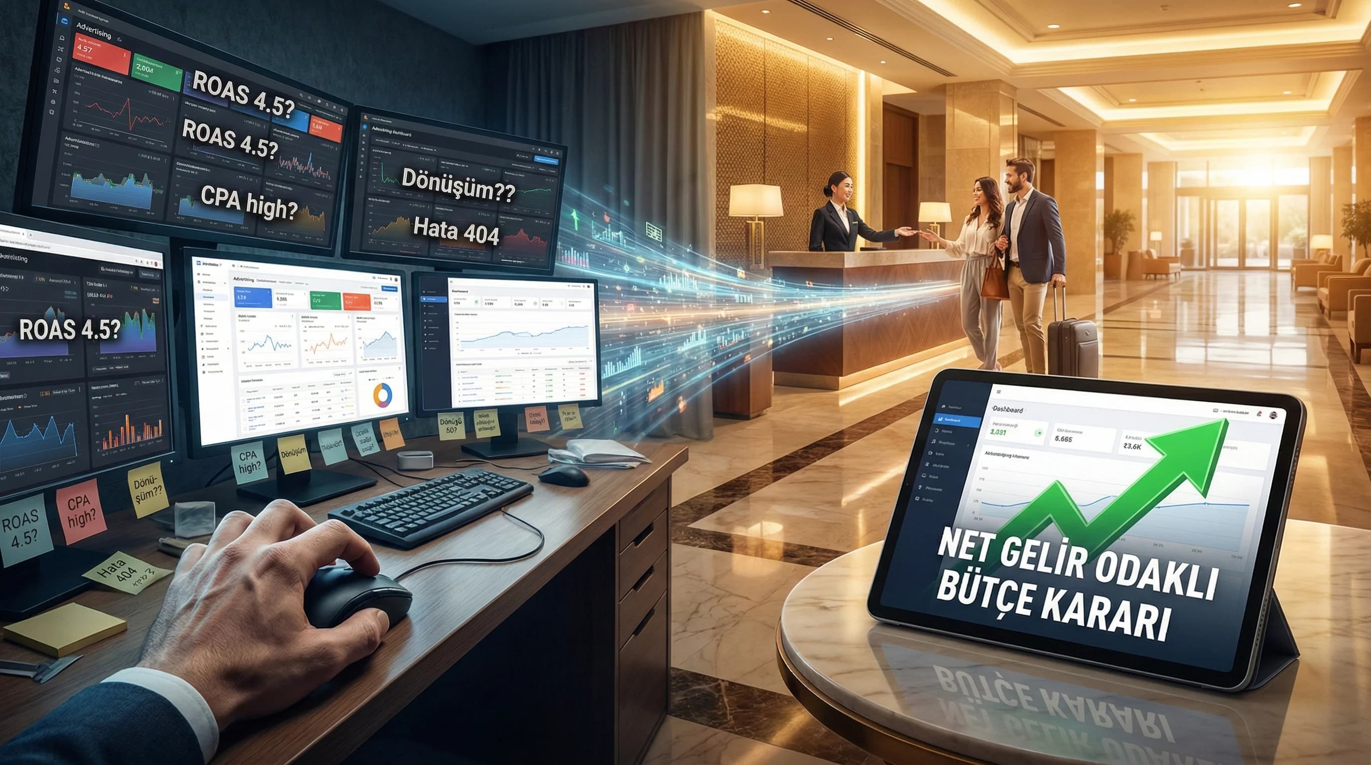 ROAS ve CPA Otel Kampanyalarında Nasıl Yorumlanmalı?