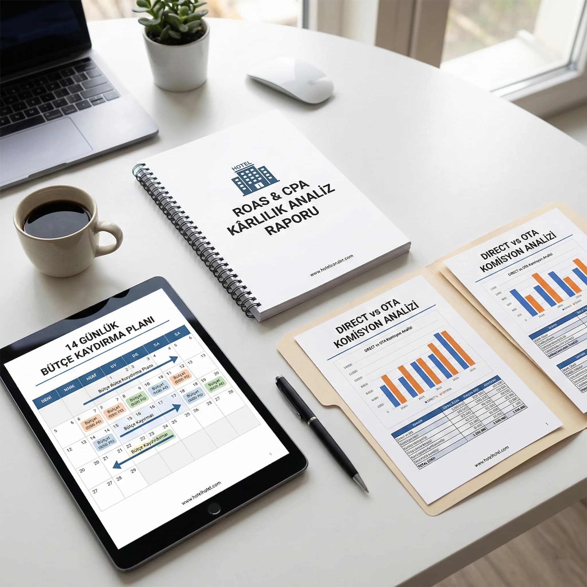 ROAS CPA rapor çıktıları, otel direct stratejisinde güven unsuru sağlar