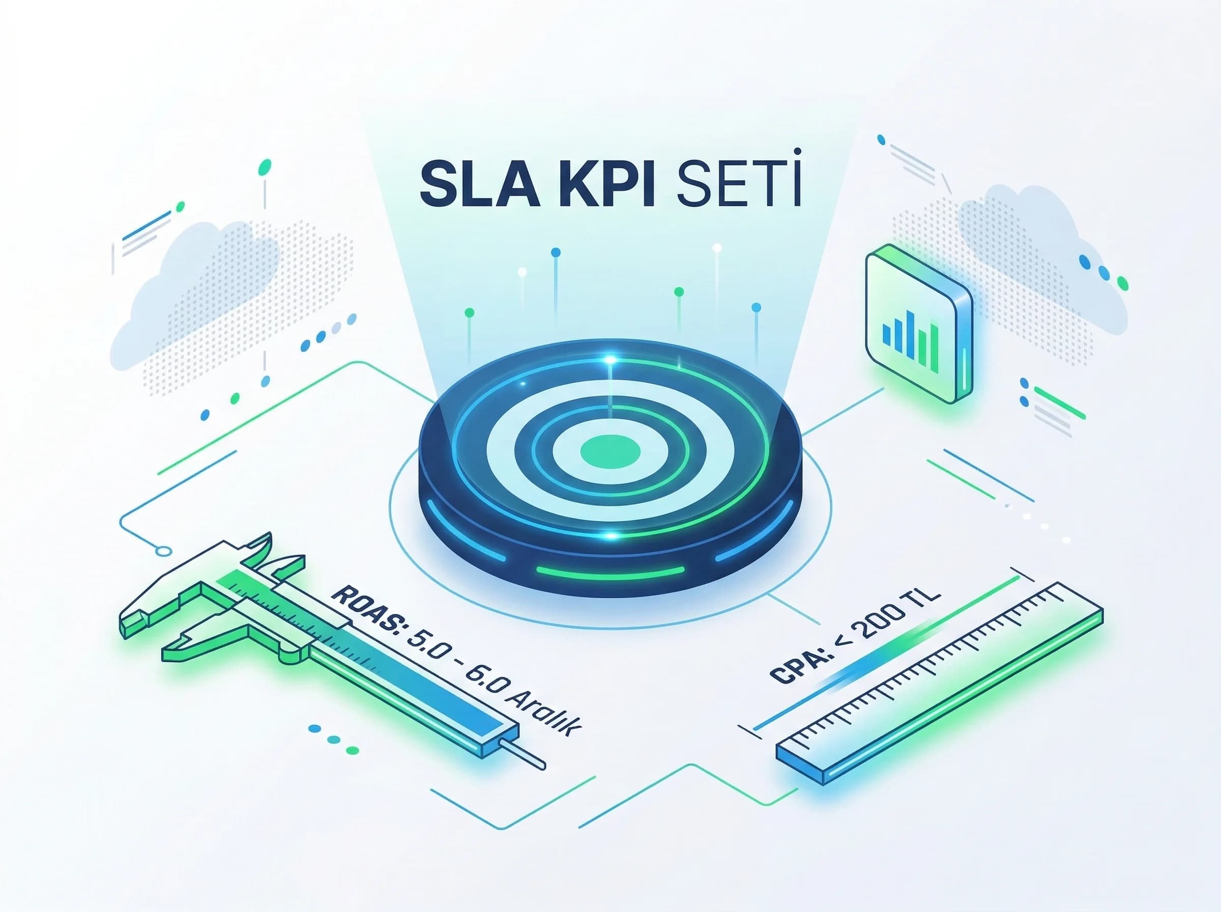 SLA KPI seti, otel ajans ilişkisinde performans beklentisini netleştirir