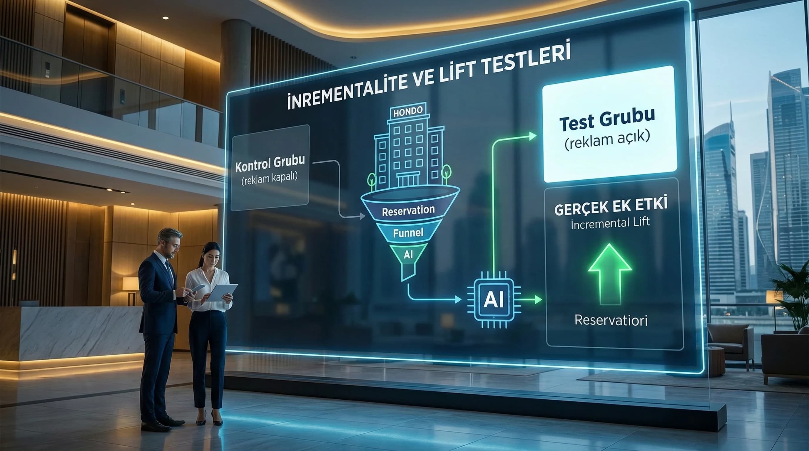 İnkrementalite ve Lift Testleri: Otel Reklamlarında Gerçek Etkiyi Nasıl Ölçersiniz?