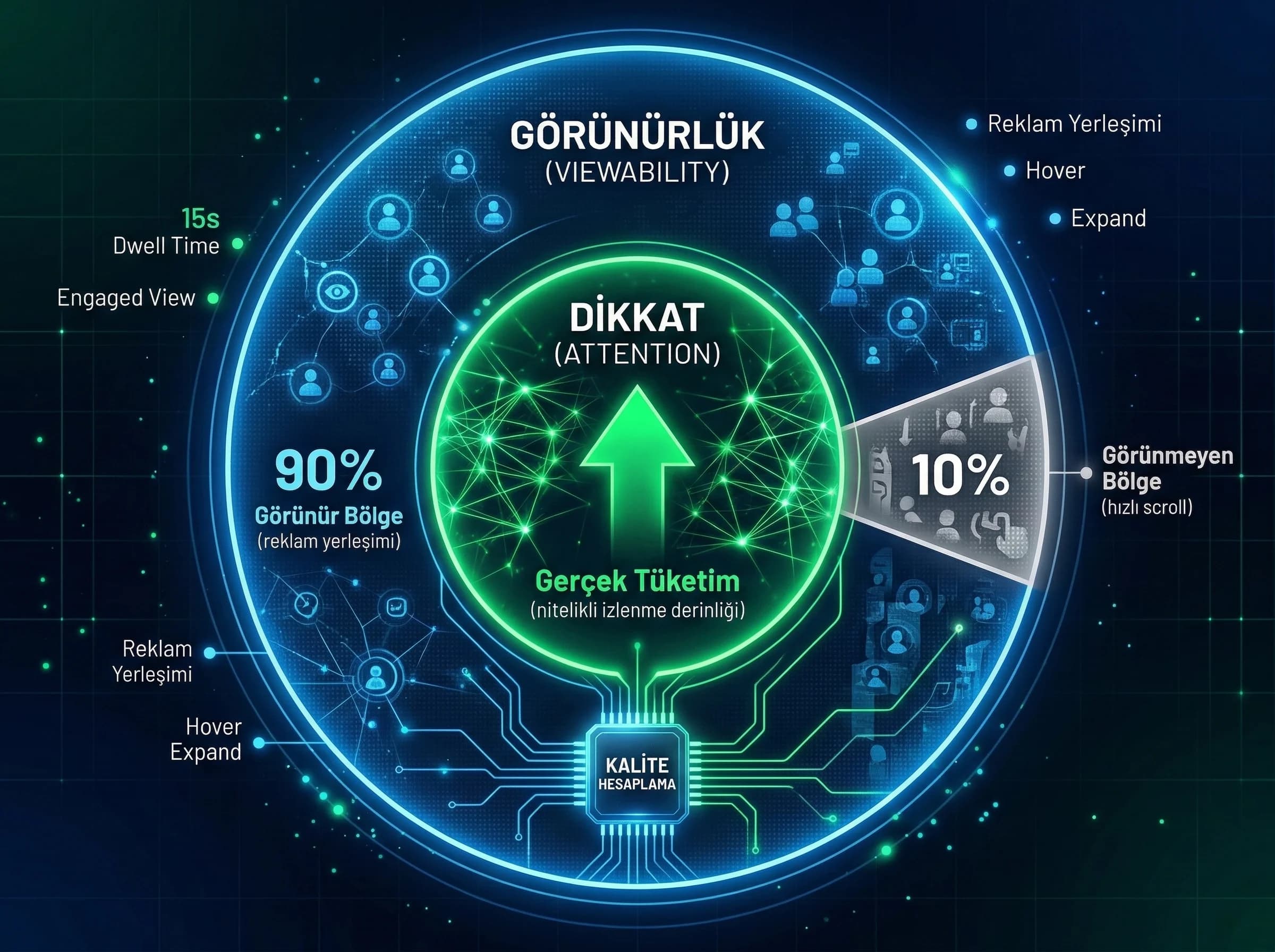 Viewability ve attention farkı, otel reklam raporlarında doğru yorum sağlar