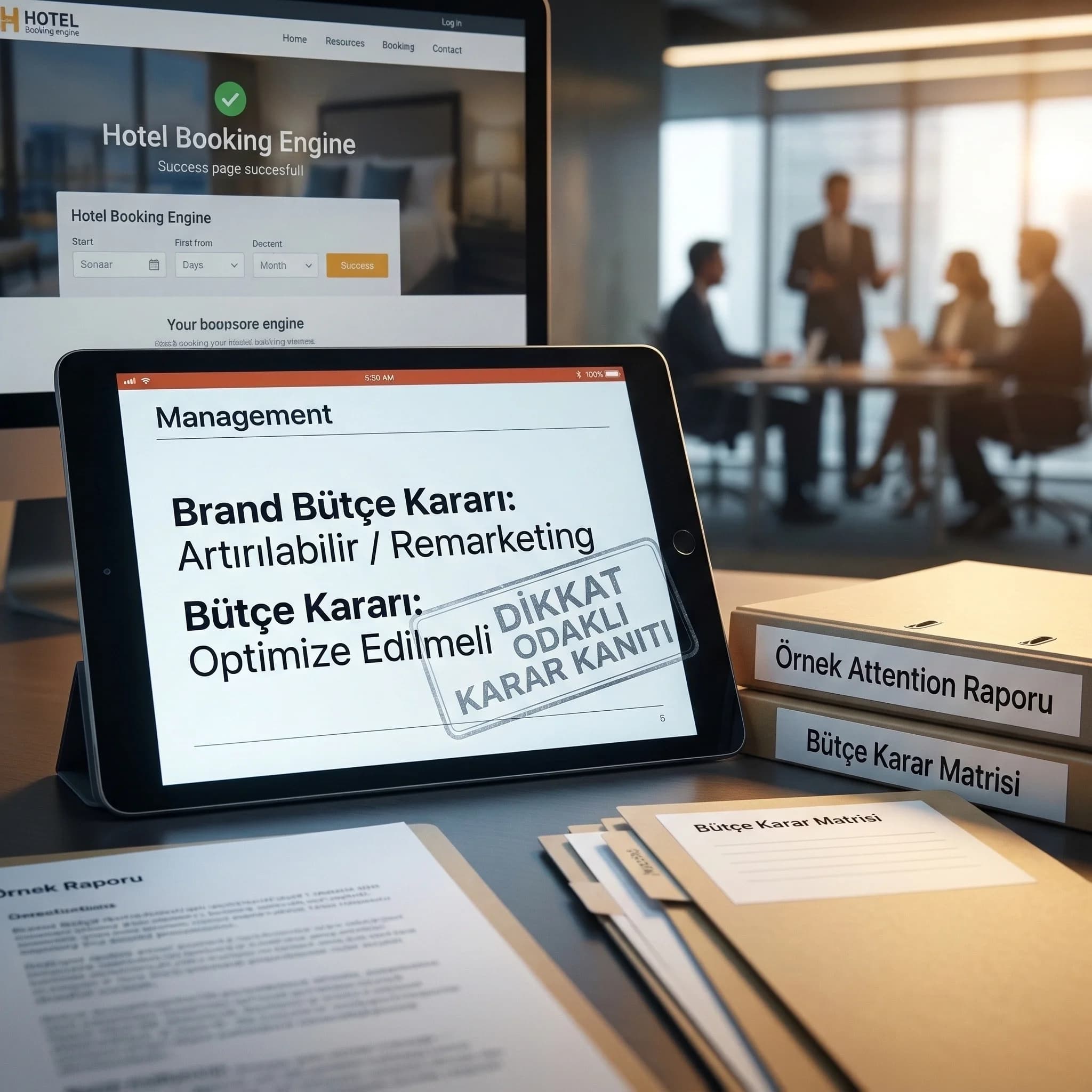 Attention rapor çıktıları, otel marka kampanyalarında kalite ölçümünü güçlendirir