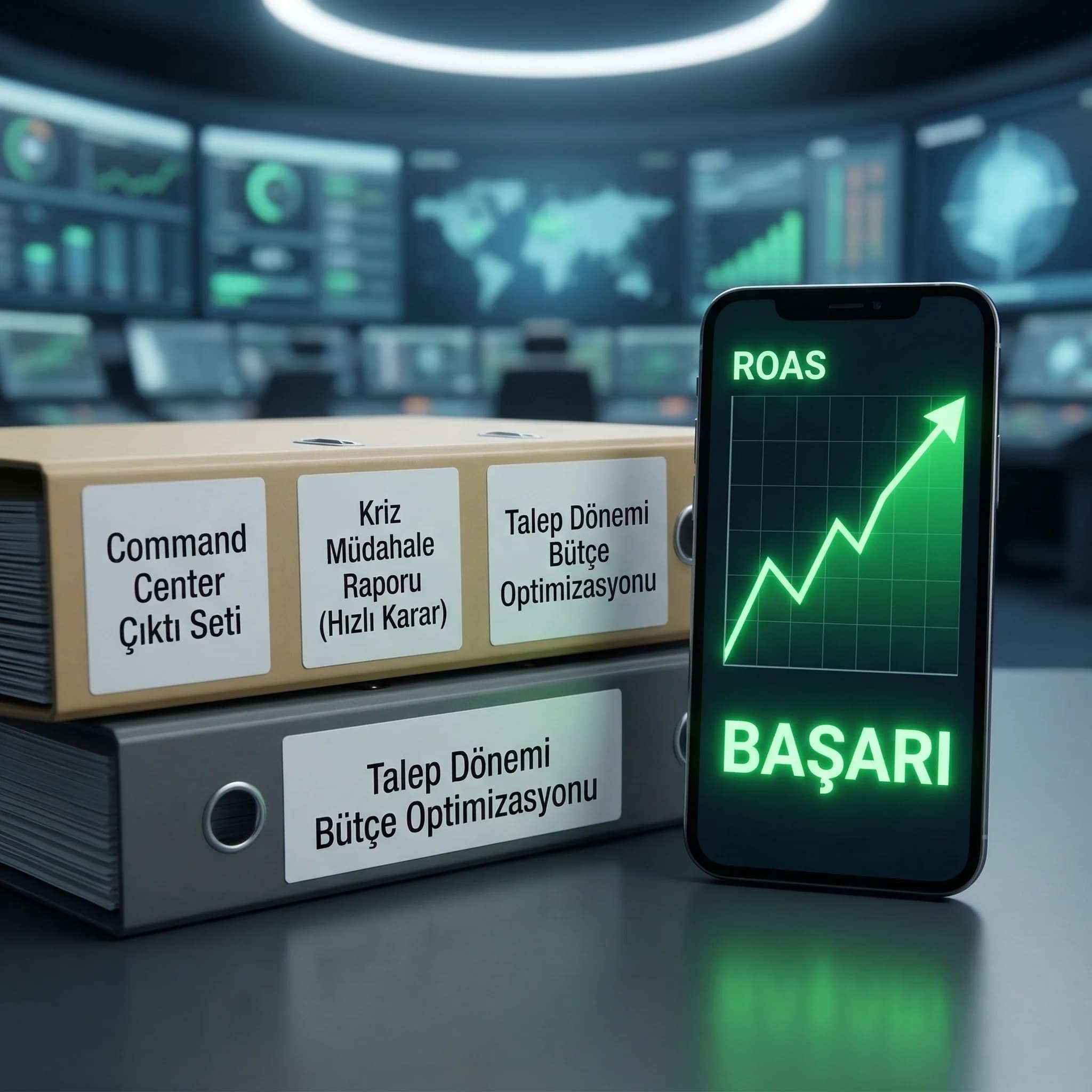 Komuta merkezi çıktıları, otelde kriz ve talep dönemlerinde veriyle hızlı karar sağlar