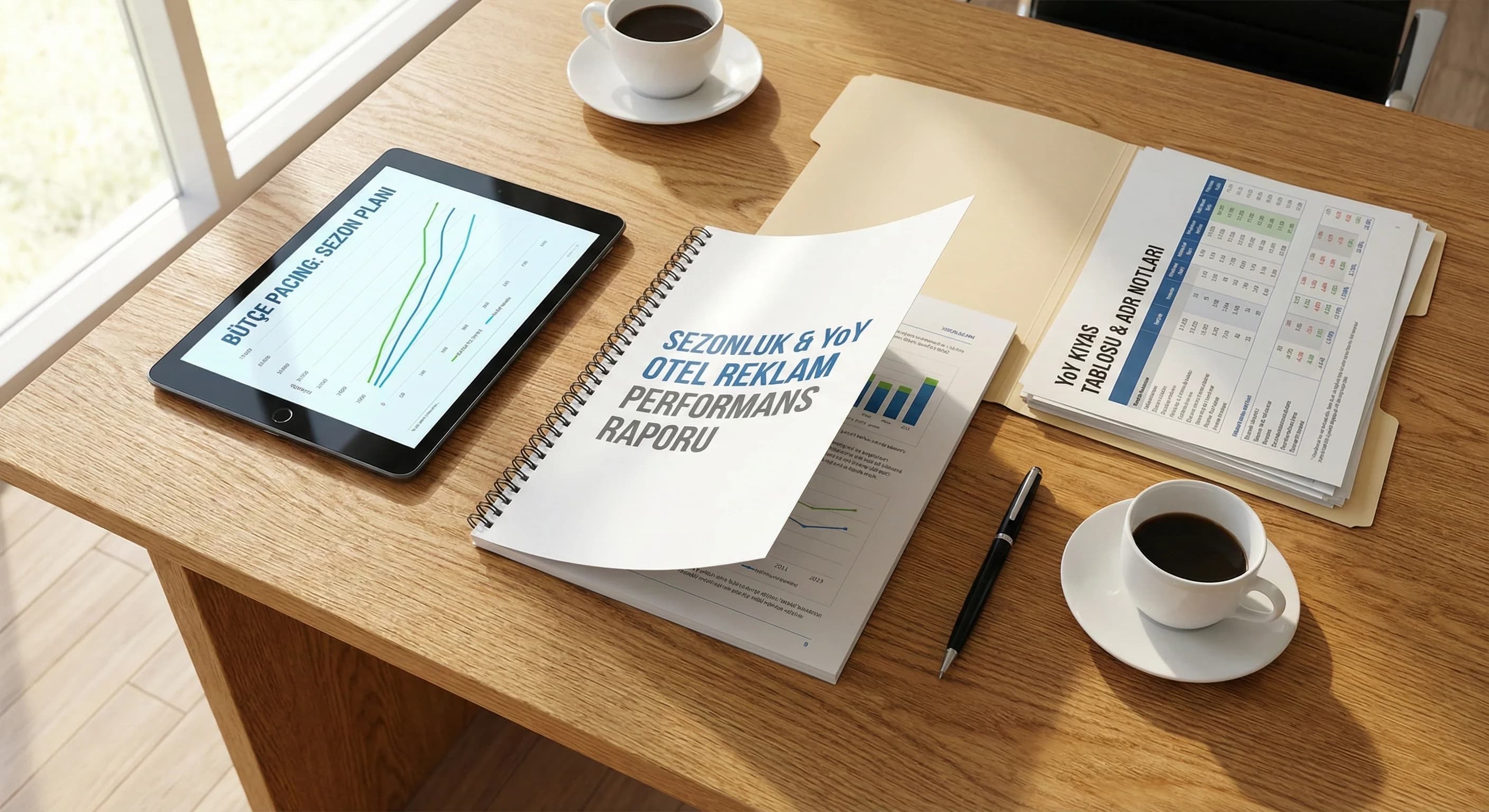 Sezon ve YoY rapor çıktıları, otel yönetim kararını güçlendirir