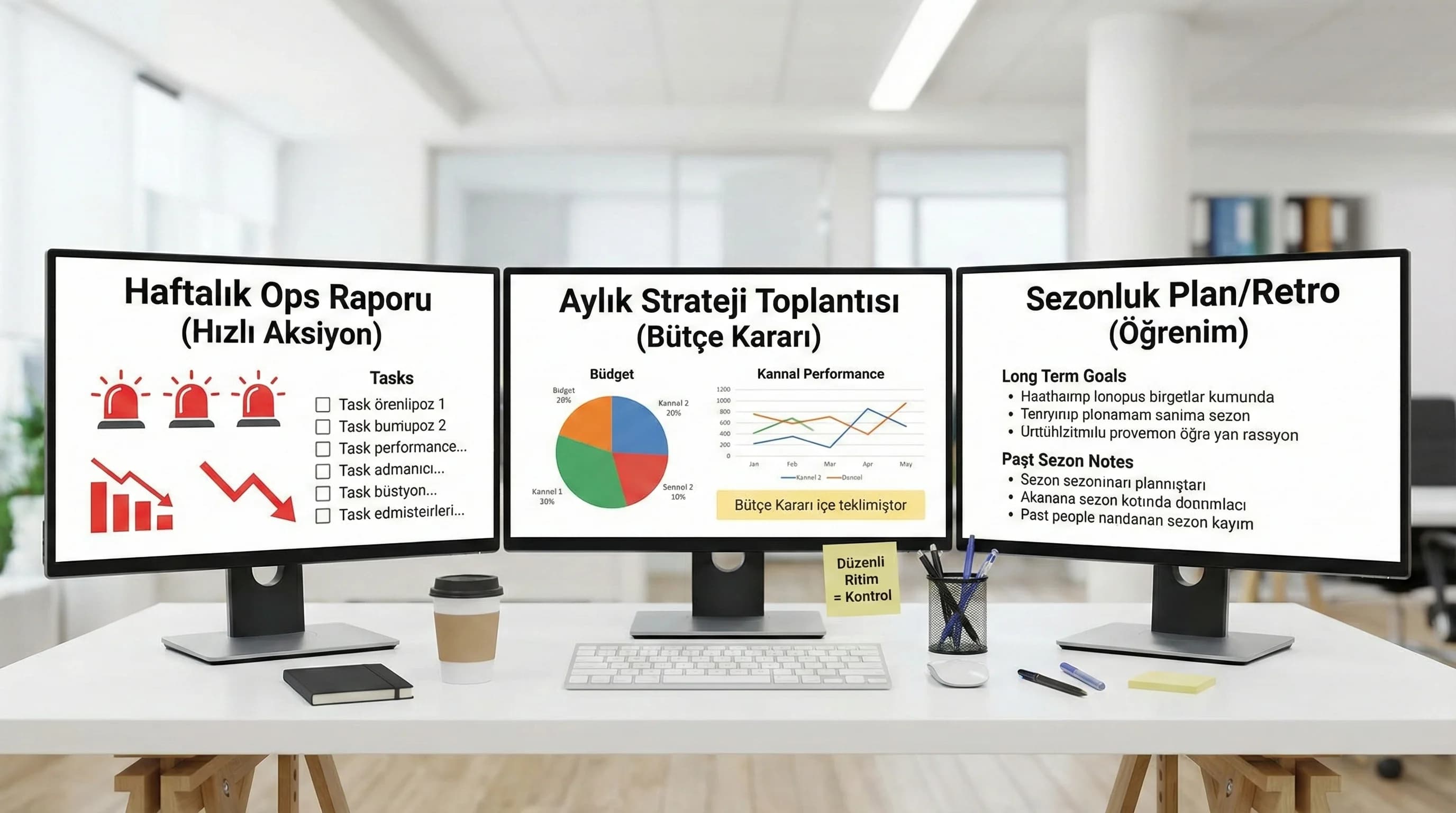 Haftalık aylık sezonluk ritim, otel reklam performansını kontrol altında tutar