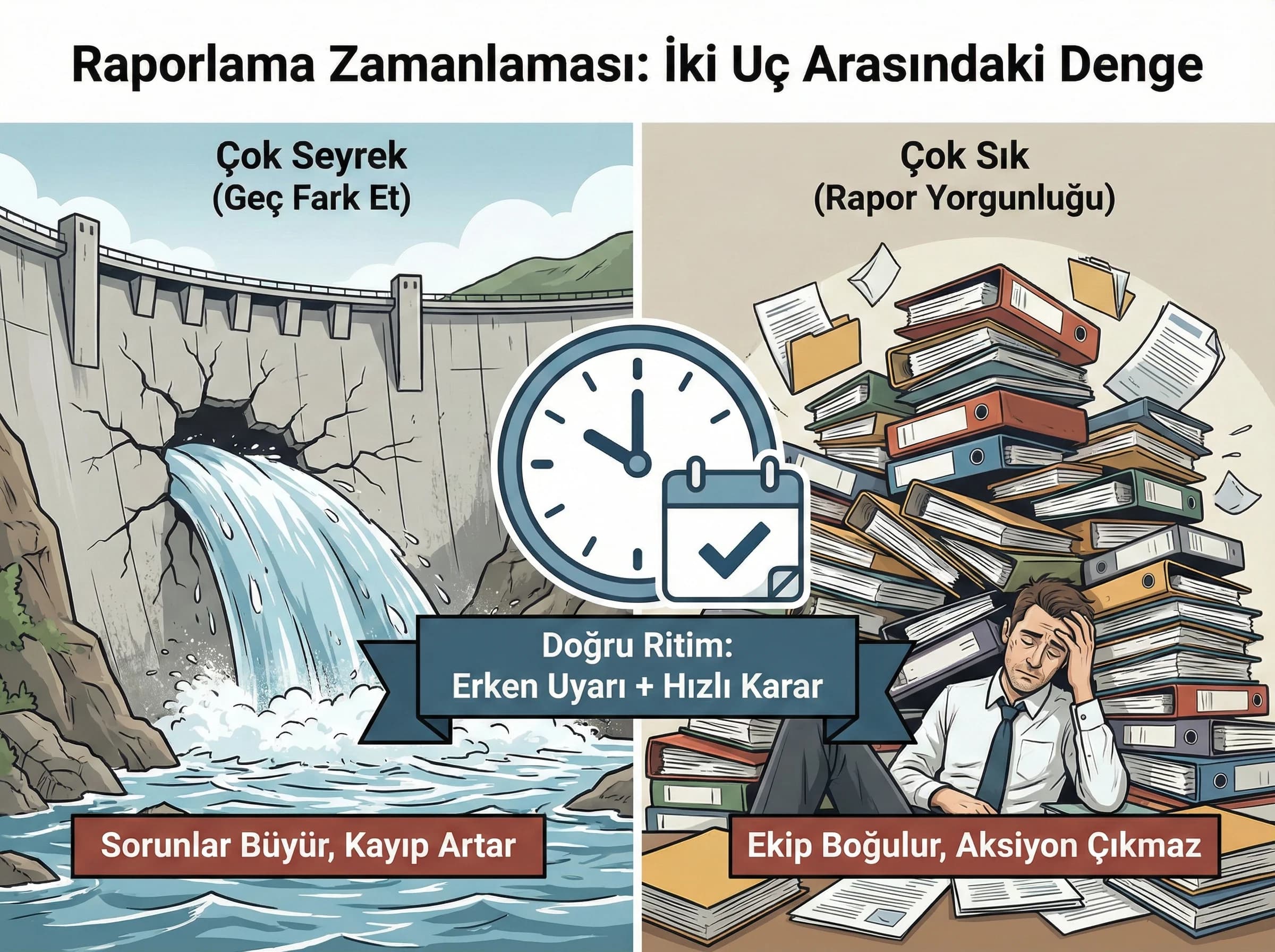 Raporlama zamanlaması, otel reklamlarında erken uyarı ve hızlı aksiyon sağlar