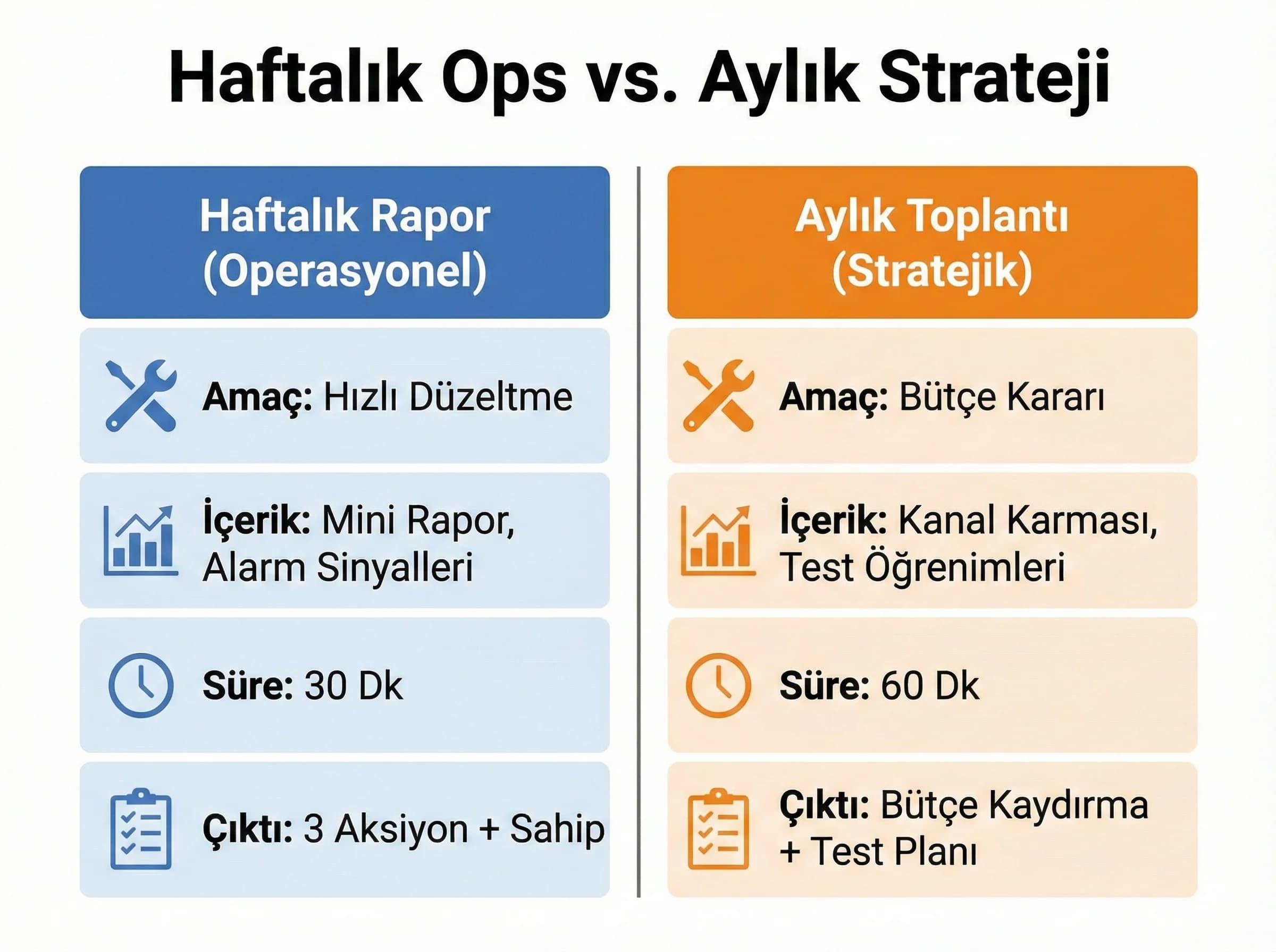 Haftalık ve aylık rapor ayrımı, otel ekiplerinde doğru karar ritmi kurar