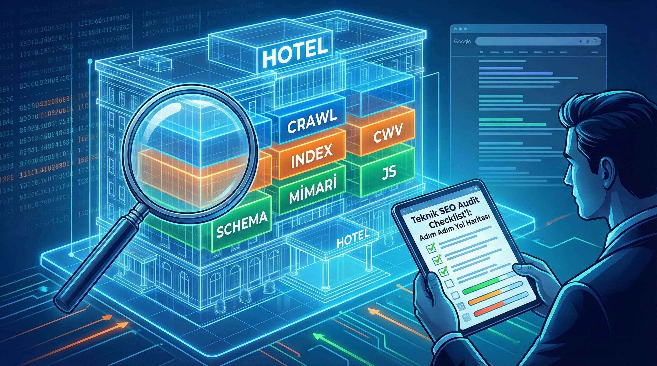 Otel Siteleri İçin Teknik SEO Audit’i Adım Adım Checklist