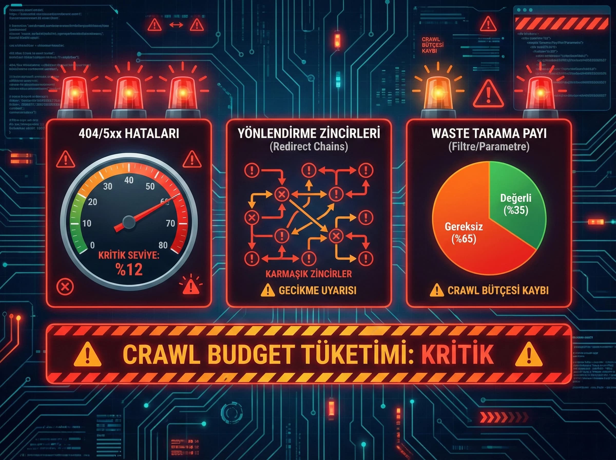 Hata ve yönlendirme analizine geçiş ayracı