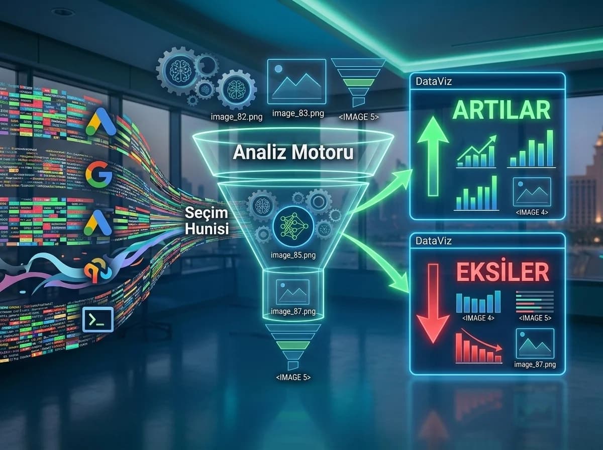 Model seçiminden SEO analizine geçiş ayracı