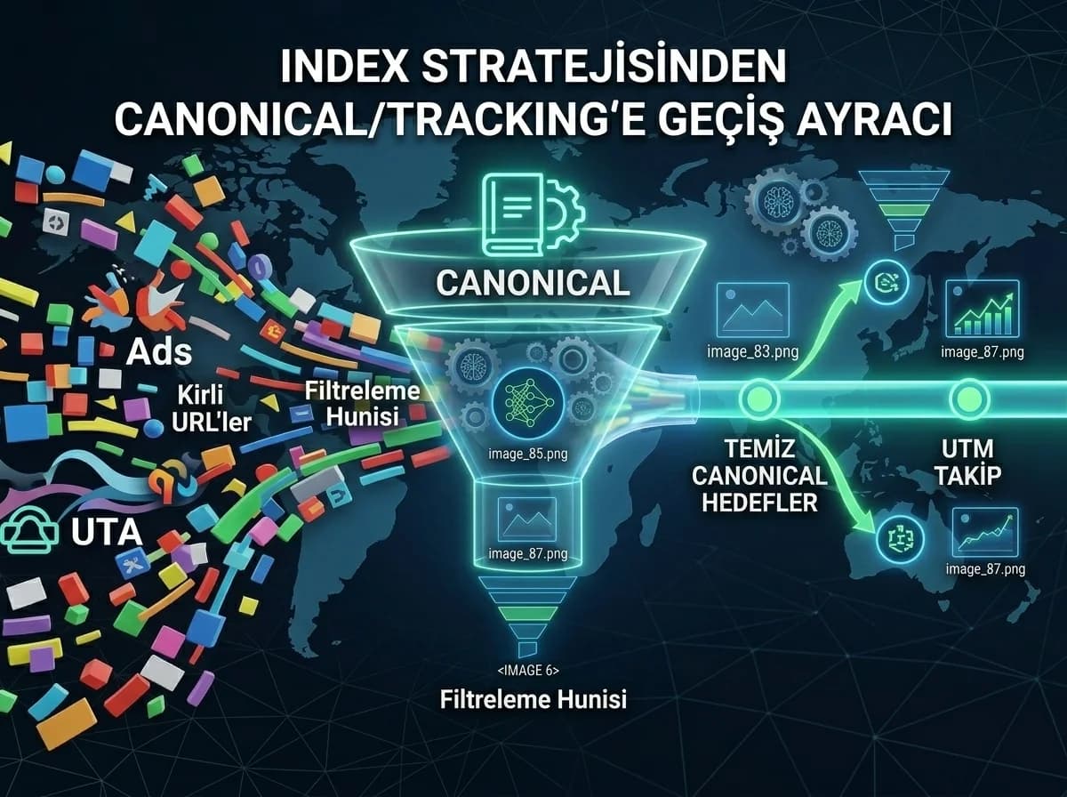 Index stratejisinden canonical/tracking’e geçiş ayracı