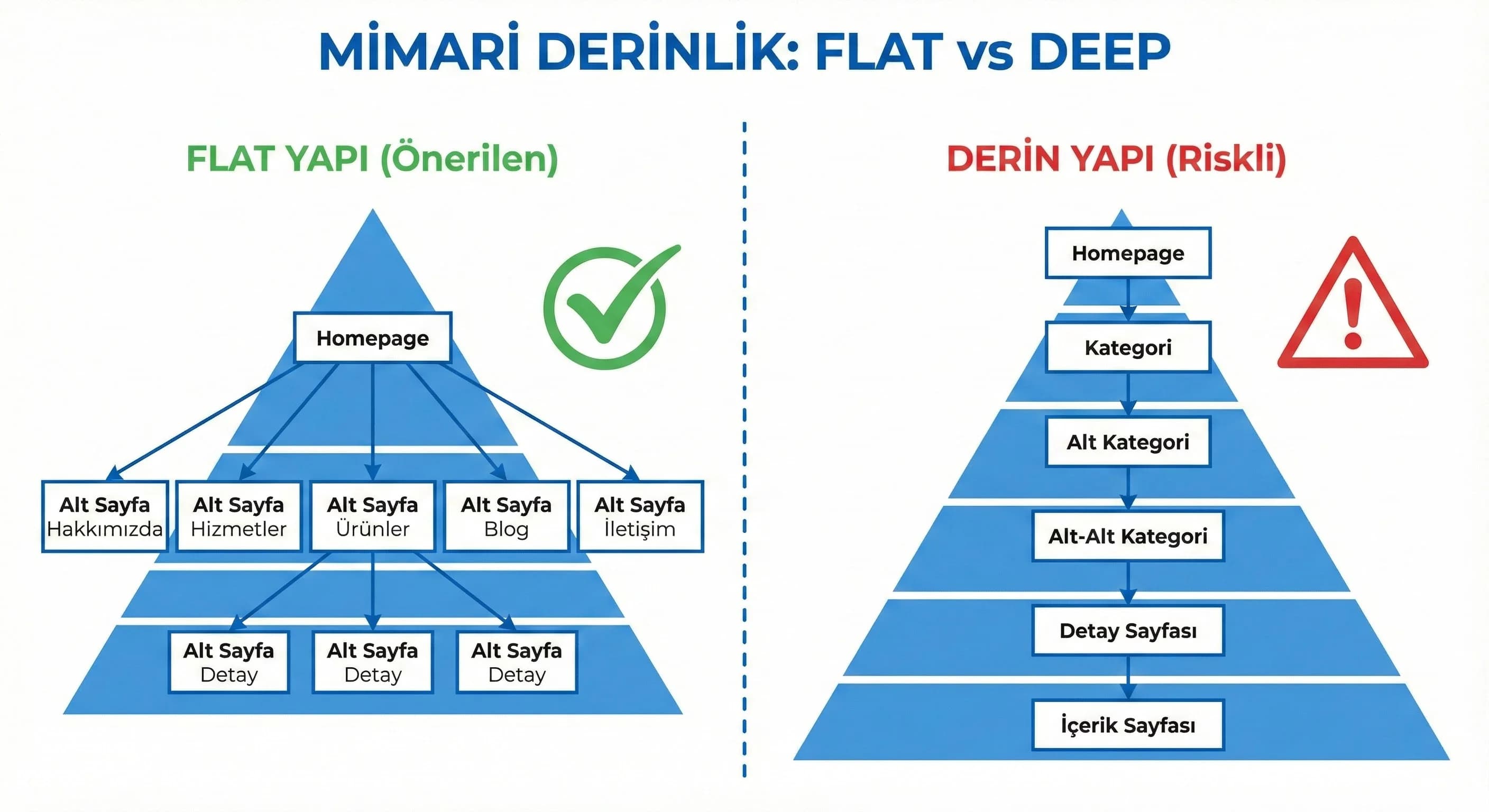 Flat vs derin yapı: Hangisi daha sağlıklı?