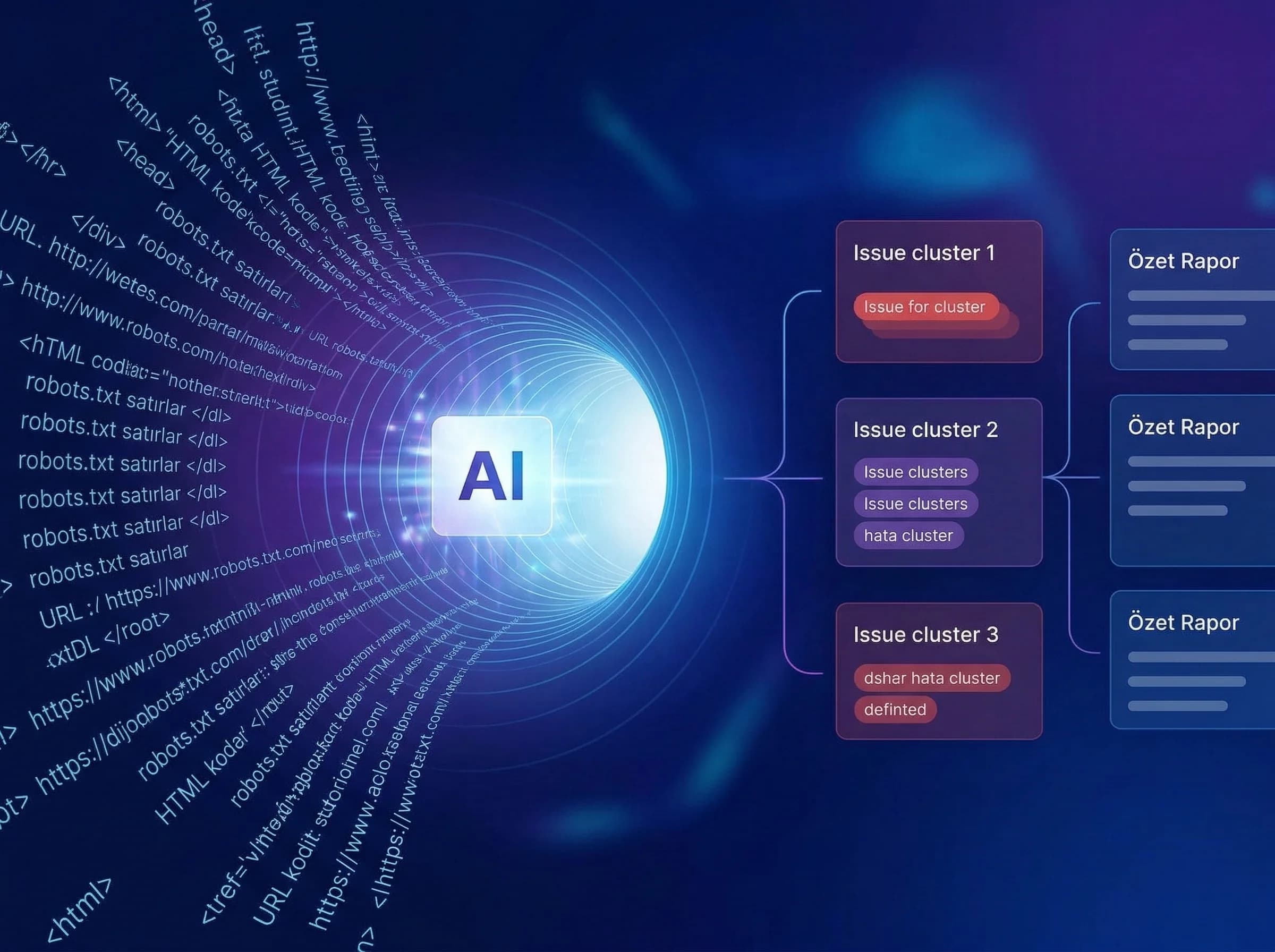 AI tarama/özetleme bölümüne geçiş ayracı