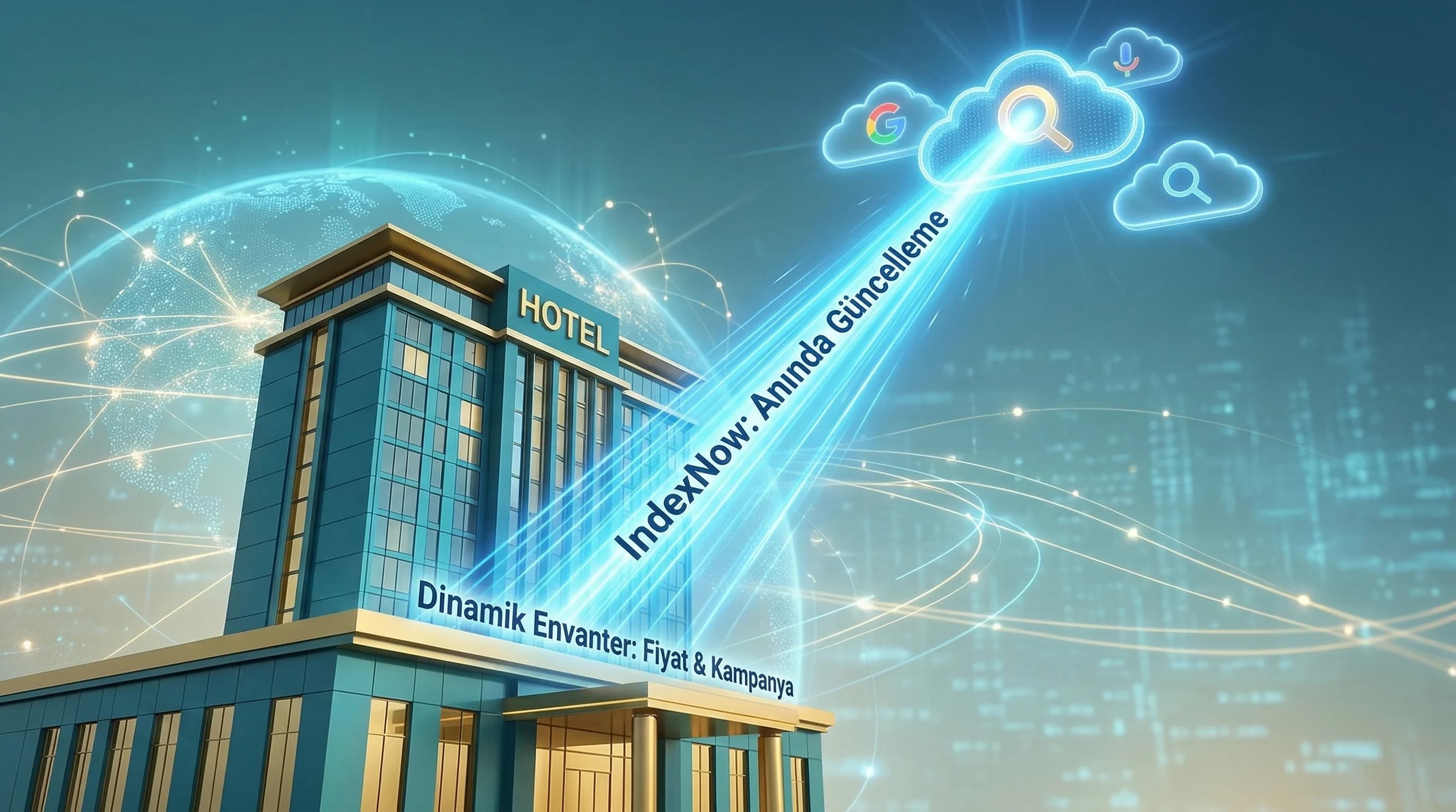 IndexNow ve Anında Indexleme: Dinamik Envanterli Otel Siteleri İçin Fırsatlar