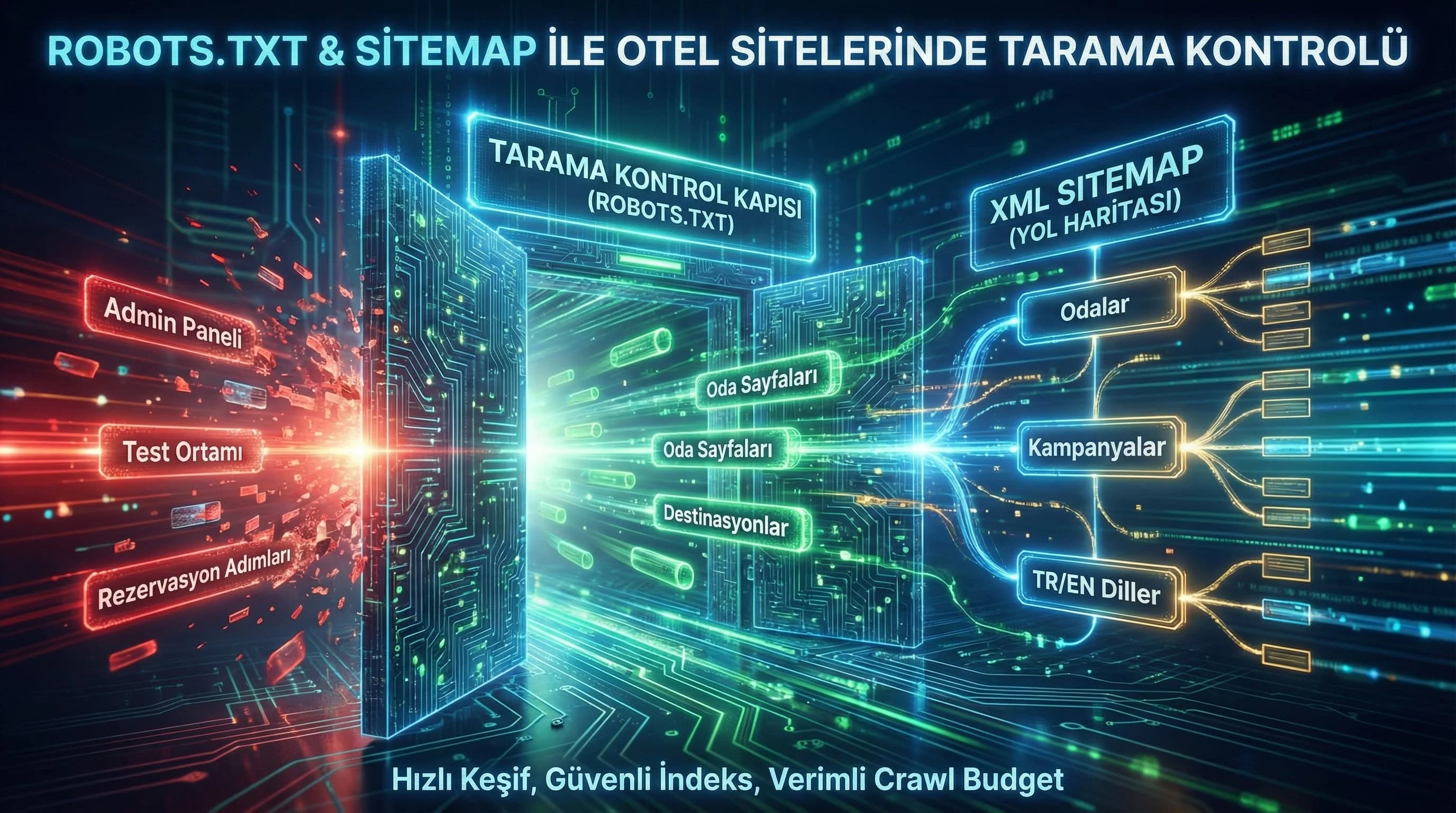 robots.txt ve XML Sitemap ile Otel Sitelerinde Tarama Kontrolü Nasıl Sağlanır?