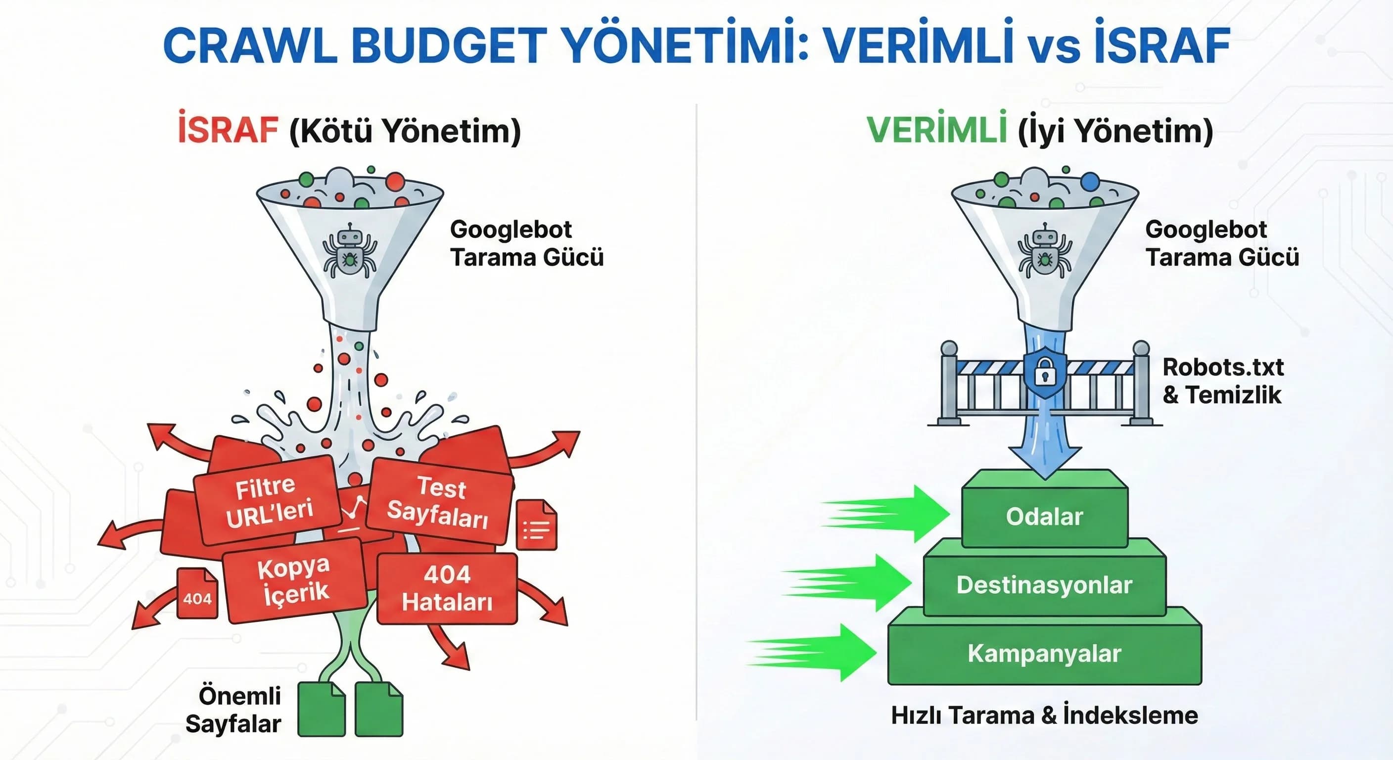 Tarama Bütçesini Yönetmek (Crawl Budget)