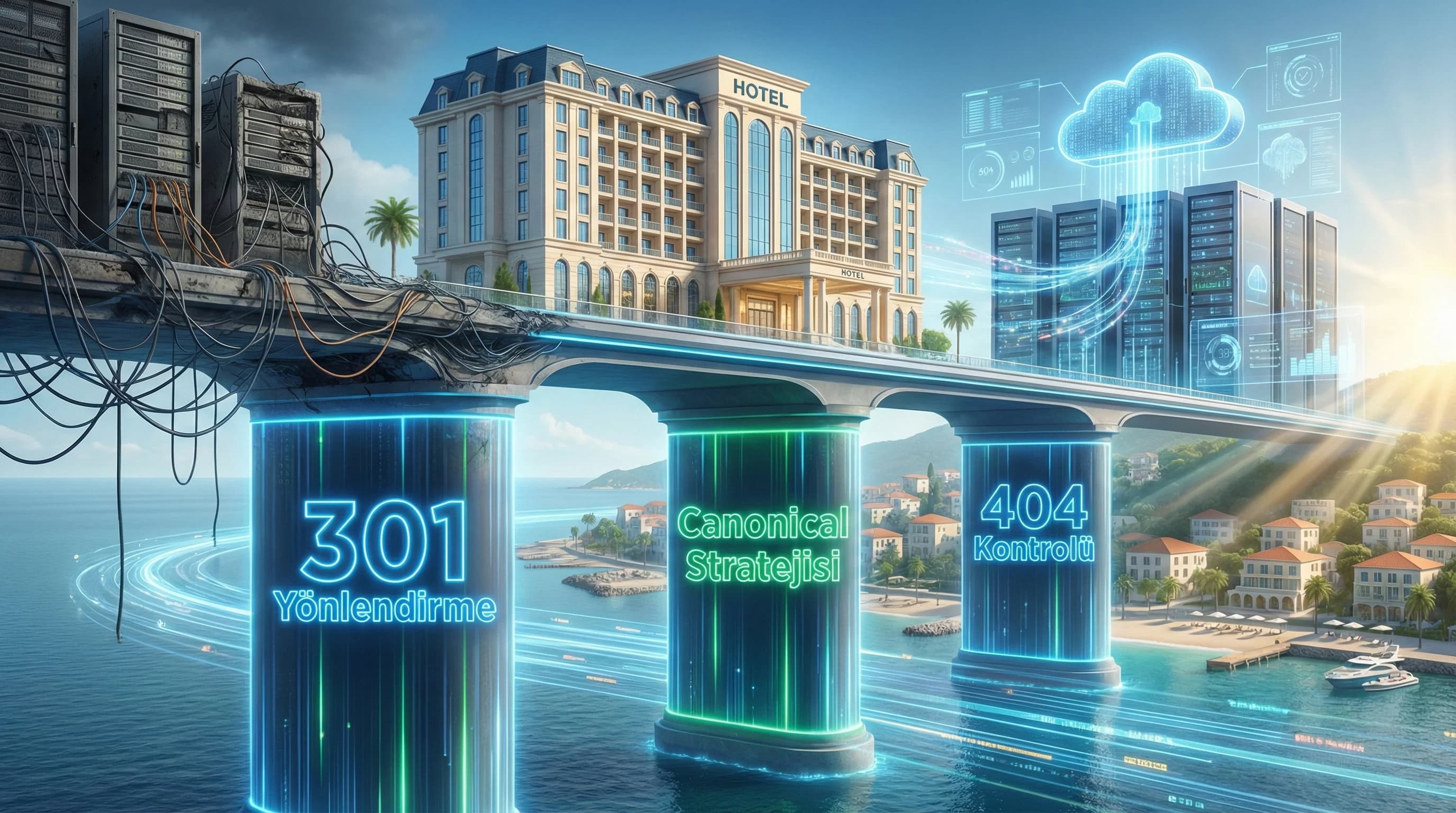 Yönlendirmeler, 404, 301 ve Canonical: Otel Sitelerinde Teknik SEO Denge Noktası